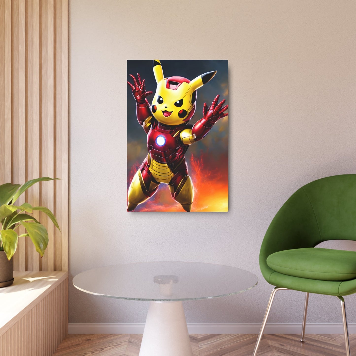 Ironchu Metal Art Sign - Pokestalgia LLC