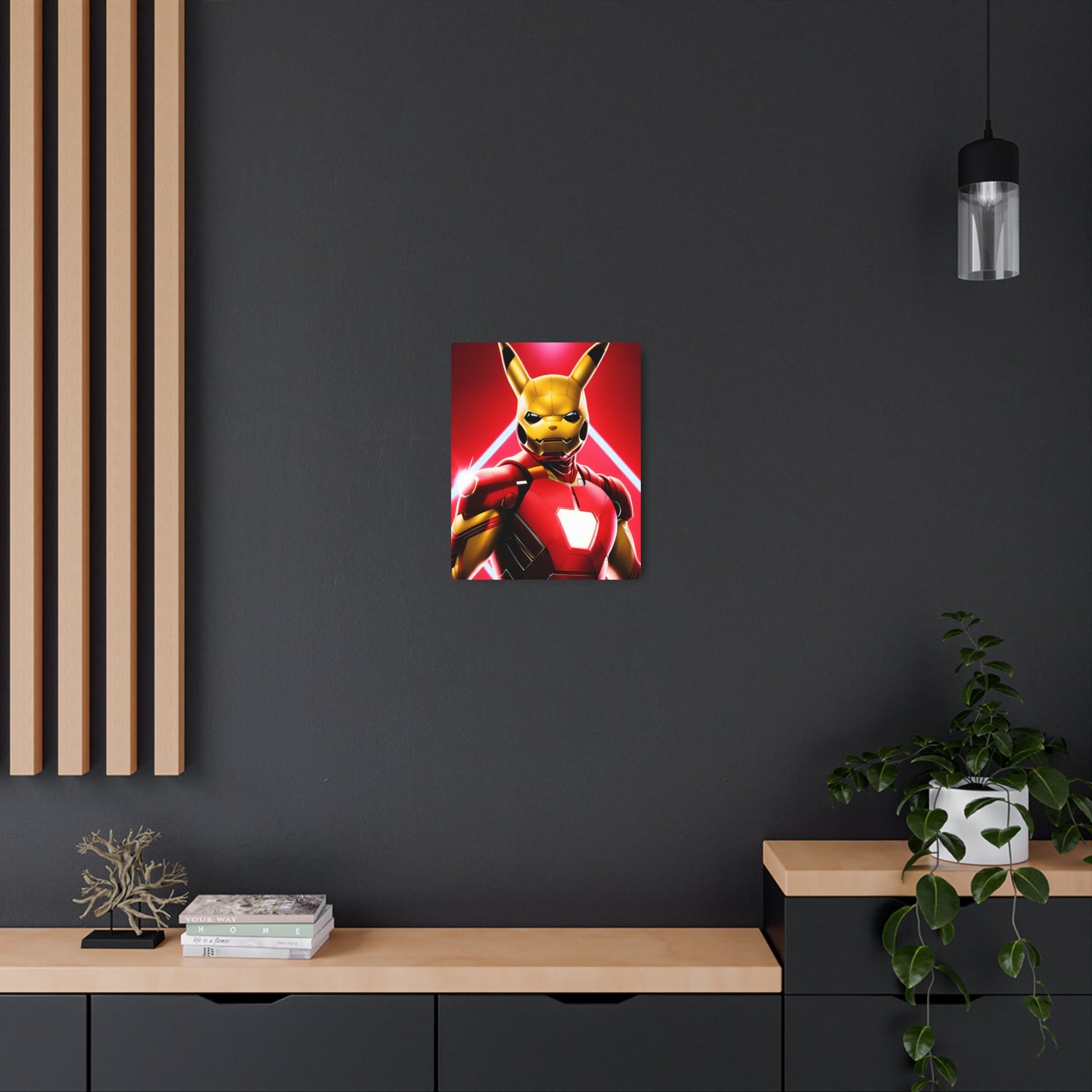 Ironchu Metal Art Sign - Pokestalgia LLC