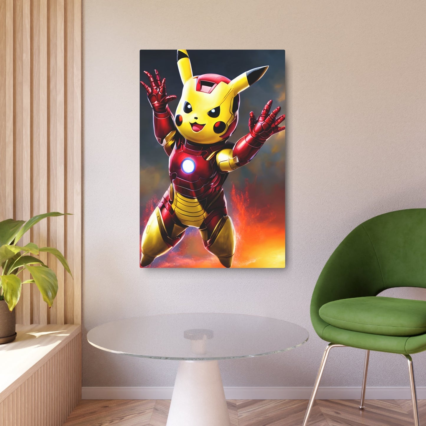 Ironchu Metal Art Sign - Pokestalgia LLC