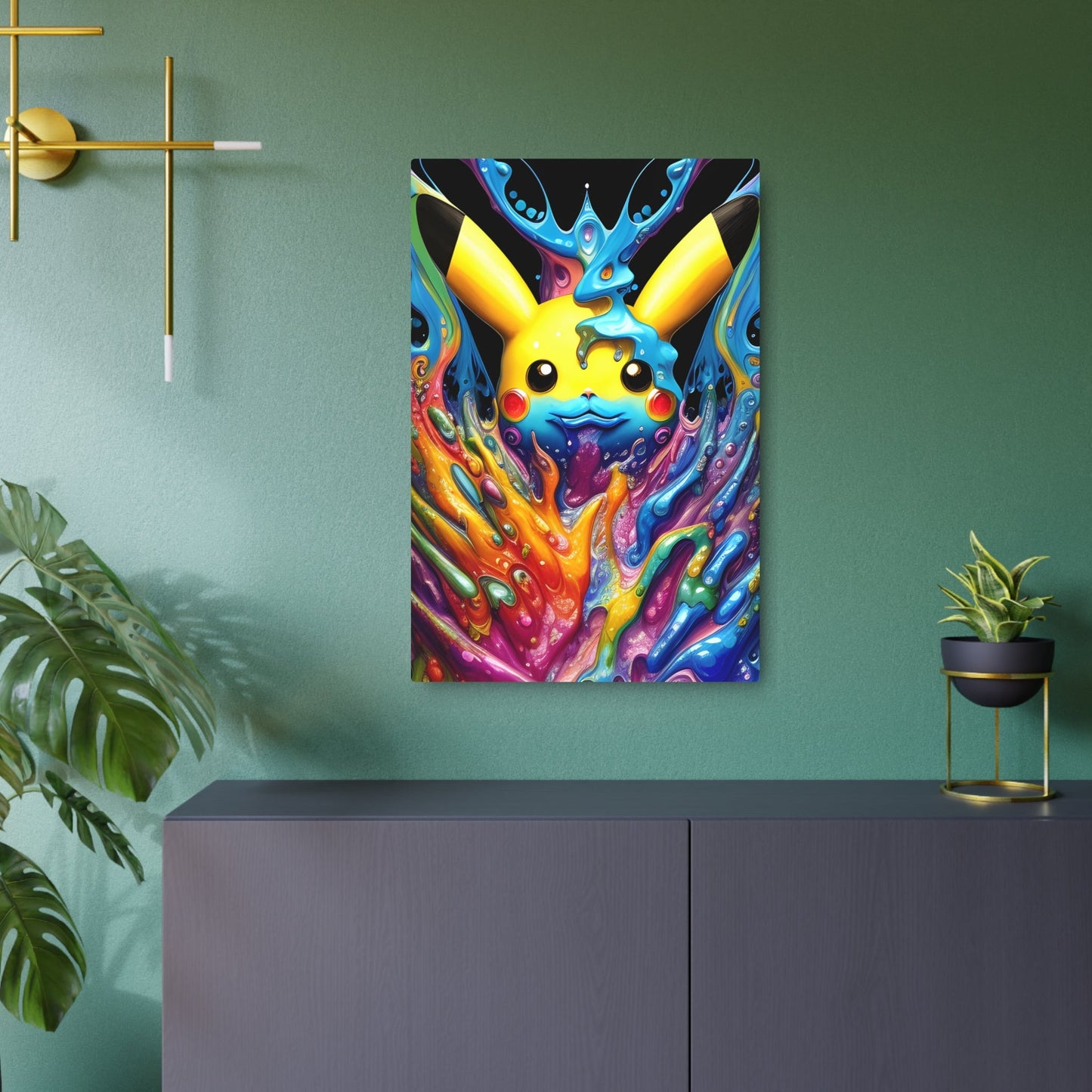 Lagoon's Lullaby Metal Art Sign - Pokestalgia LLC