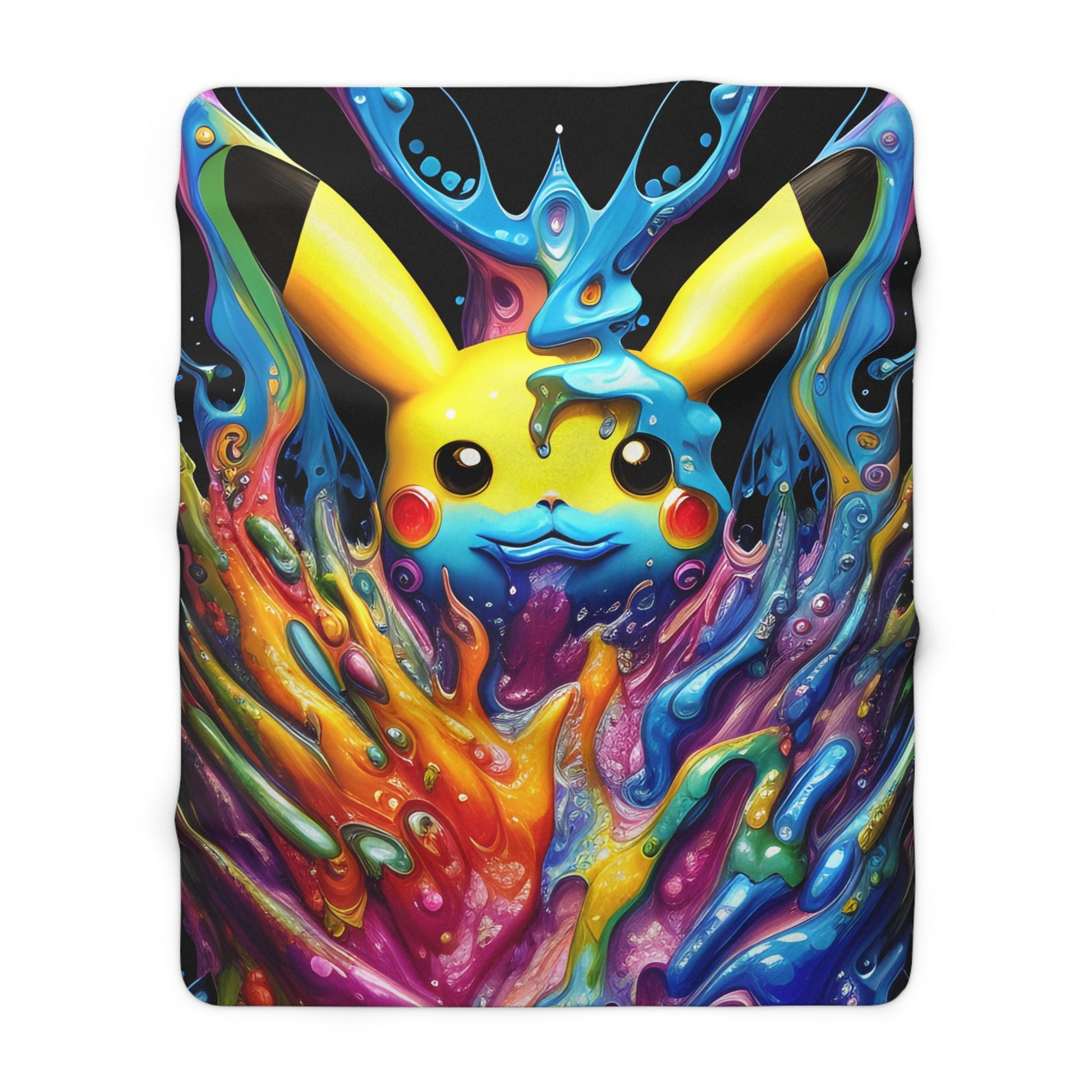 Lagoon's Lullaby Sherpa Fleece Blanket - Pokestalgia LLC