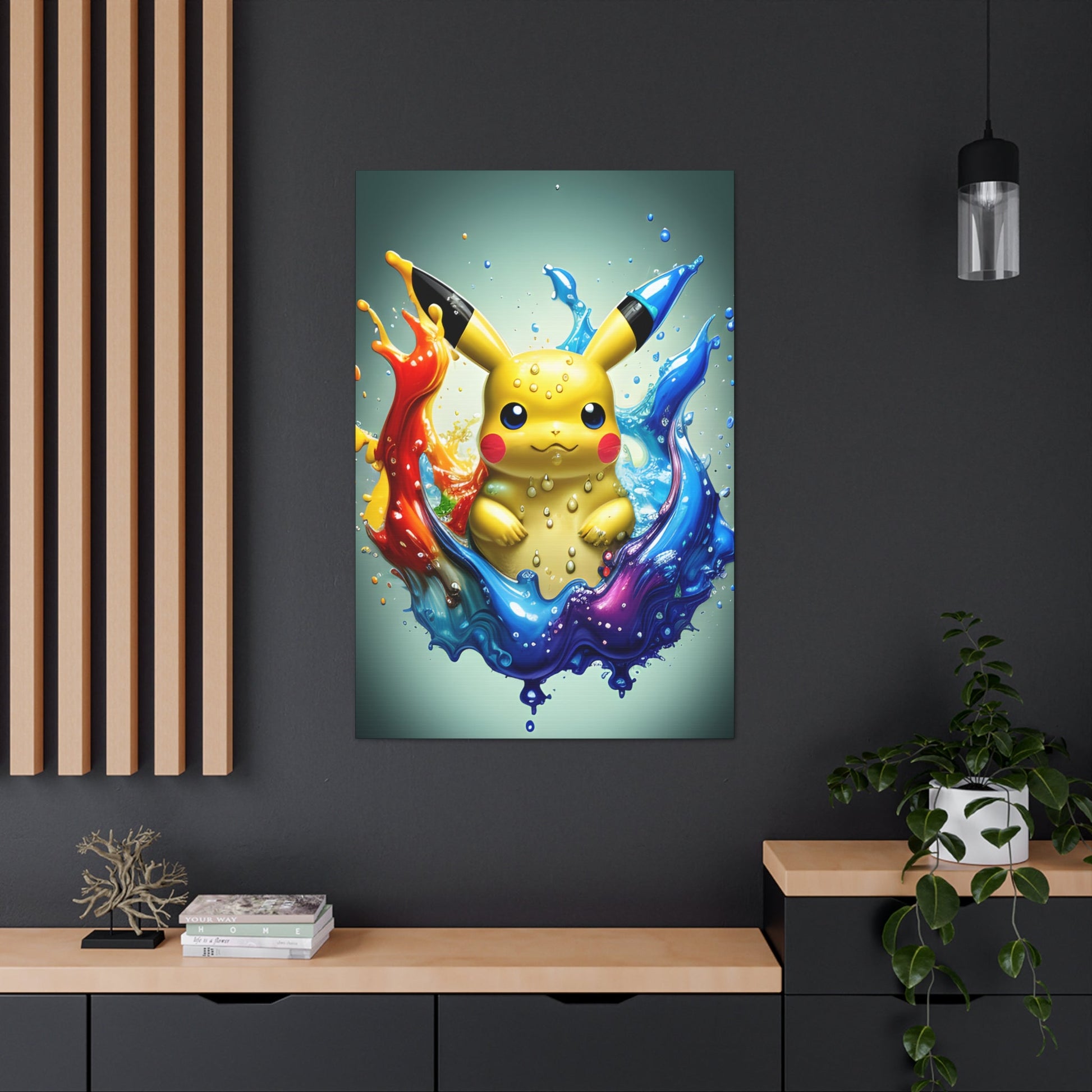 Liquid Reverie Canvas - Pokestalgia LLC