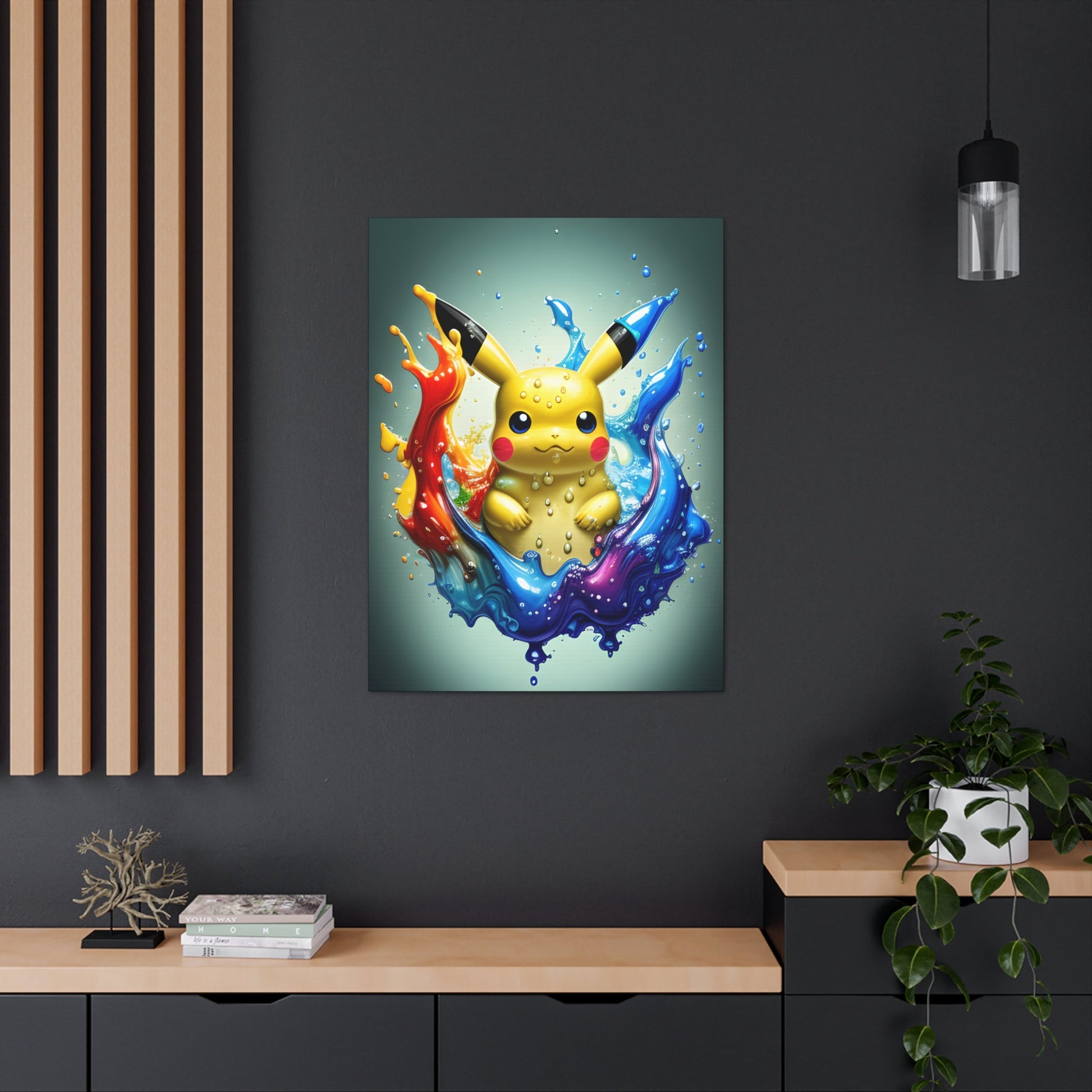 Liquid Reverie Canvas - Pokestalgia LLC