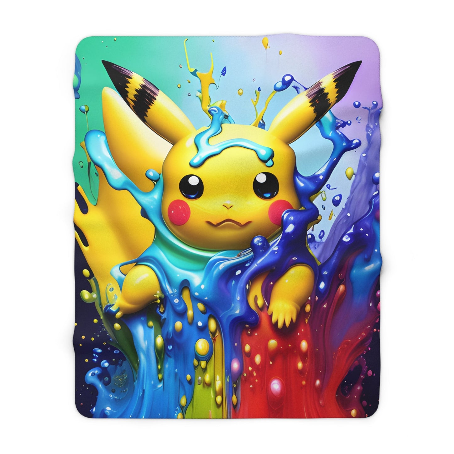 Mystic Marsh Sherpa Fleece Blanket - Pokestalgia LLC