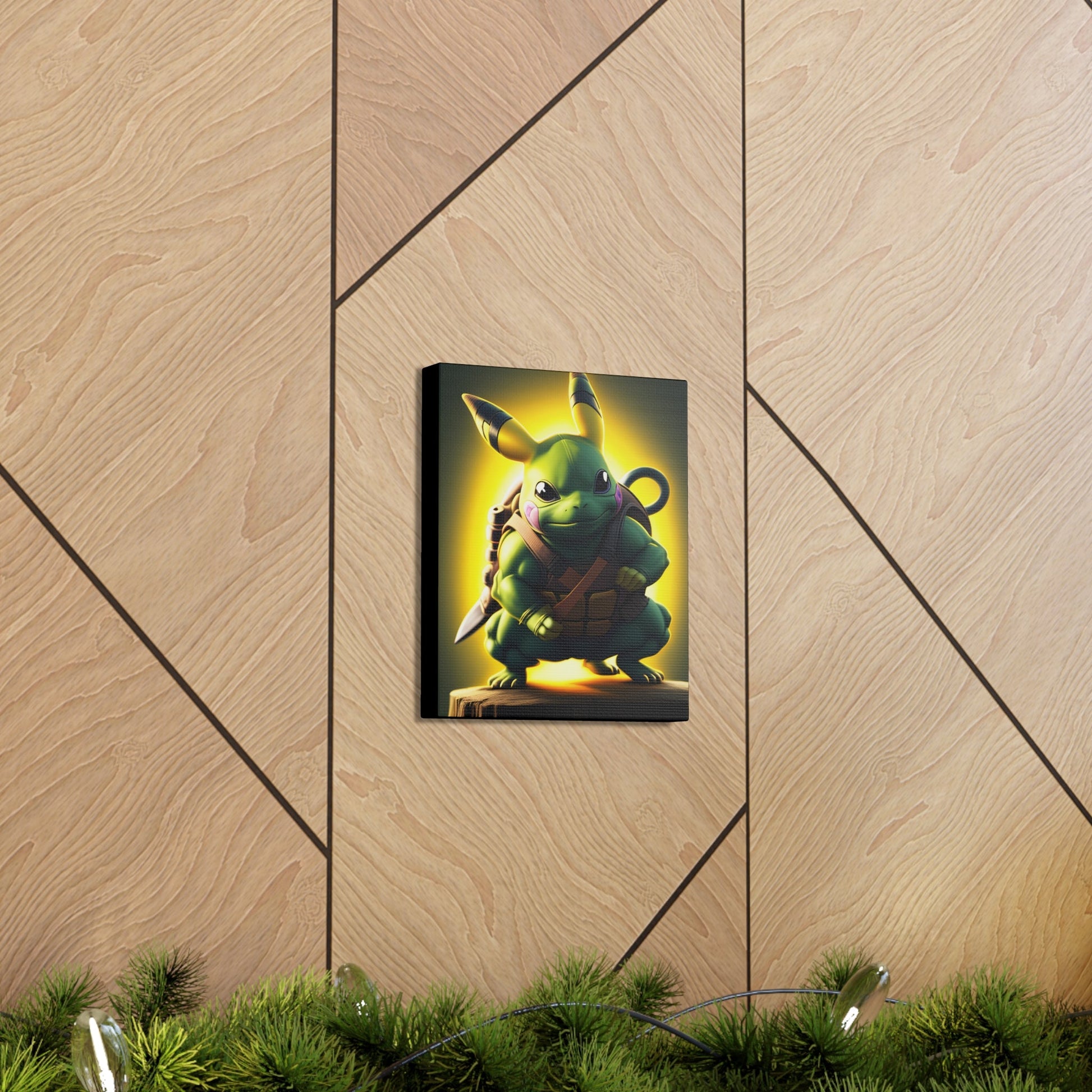 Ninjachu Canvas - Pokestalgia LLC