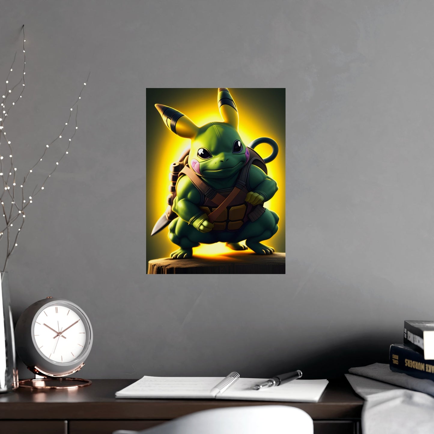 Ninjachu Poster - Pokestalgia LLC