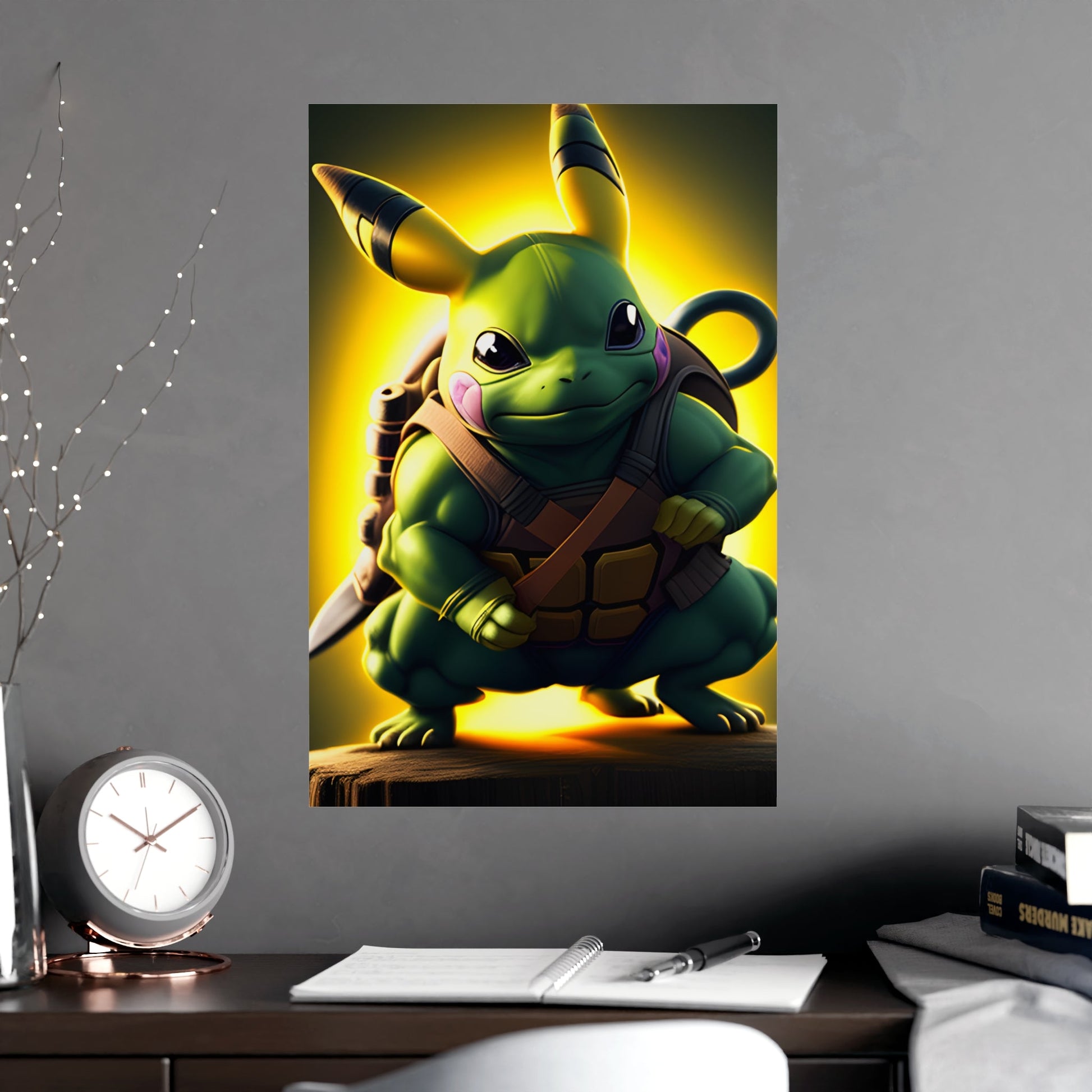 Ninjachu Poster - Pokestalgia LLC