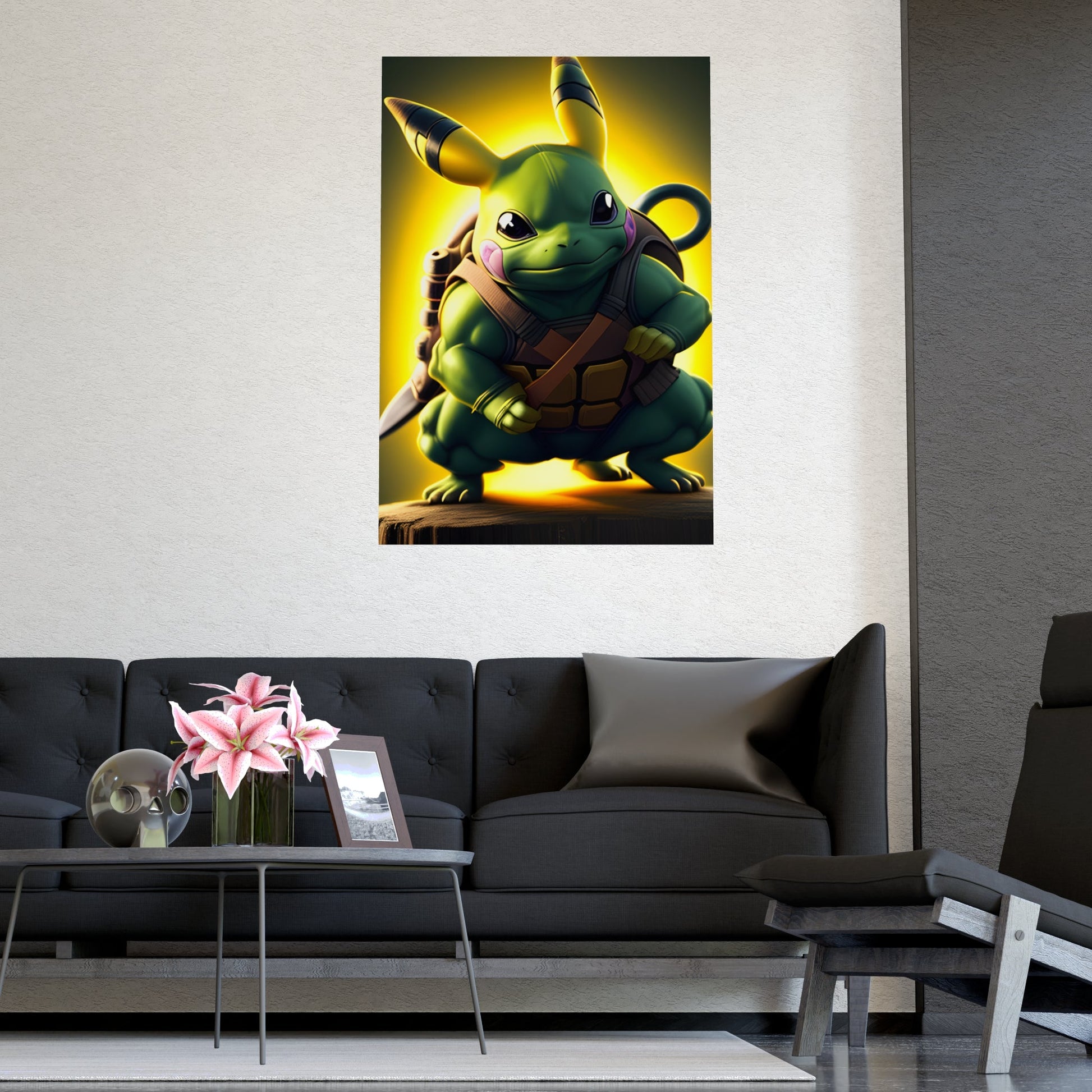 Ninjachu Poster - Pokestalgia LLC