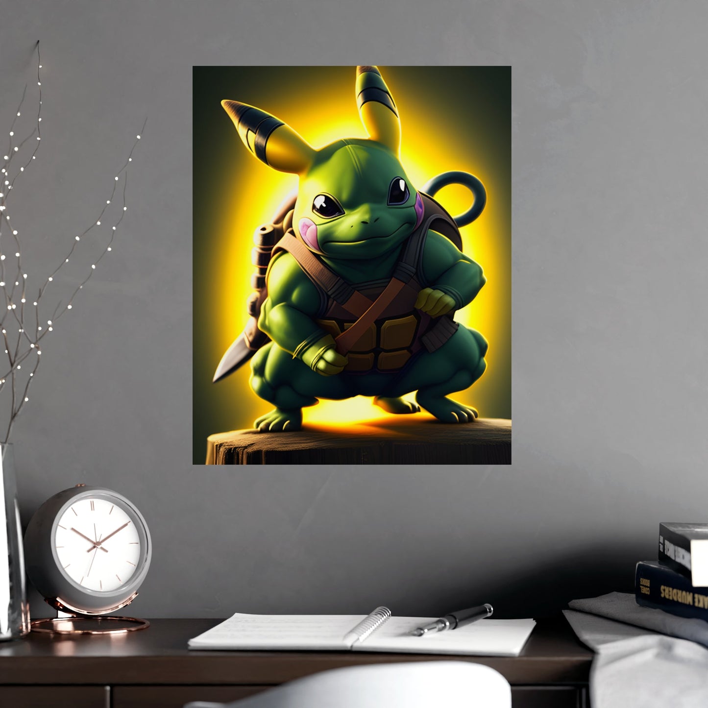 Ninjachu Poster - Pokestalgia LLC