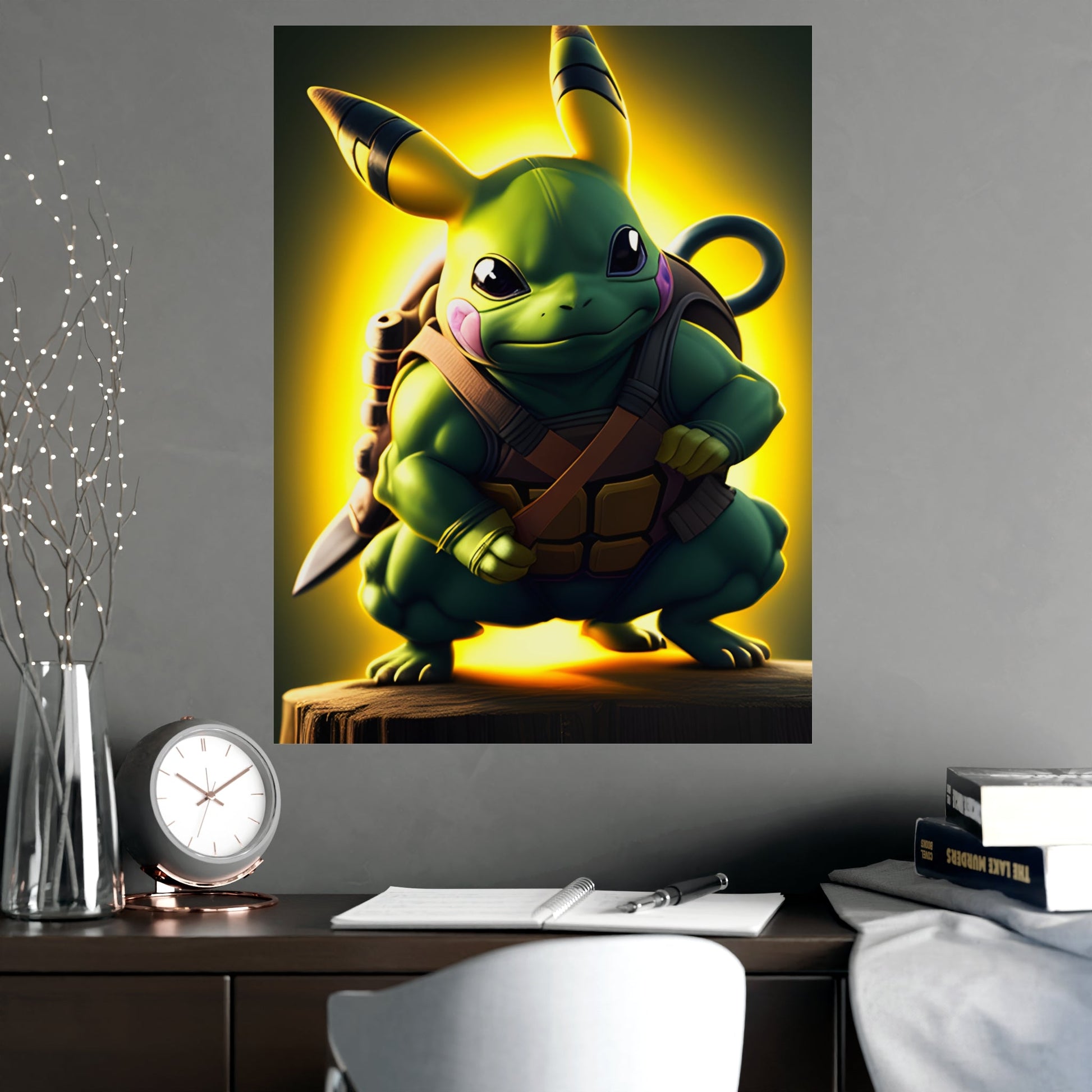 Ninjachu Poster - Pokestalgia LLC