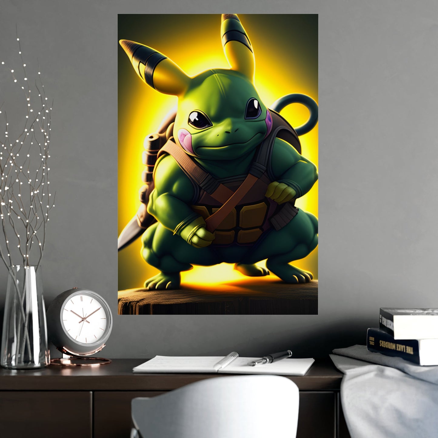 Ninjachu Poster - Pokestalgia LLC