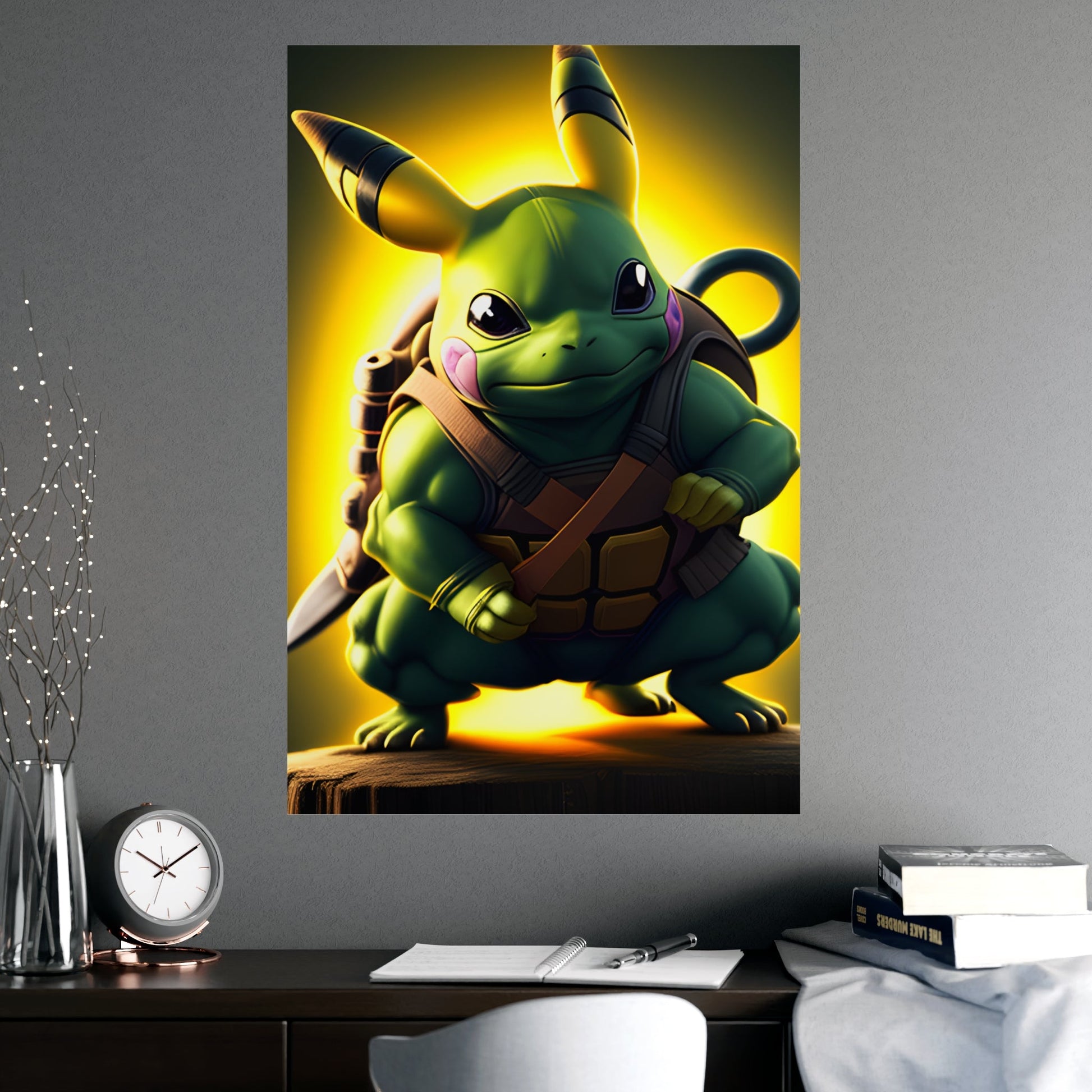 Ninjachu Poster - Pokestalgia LLC