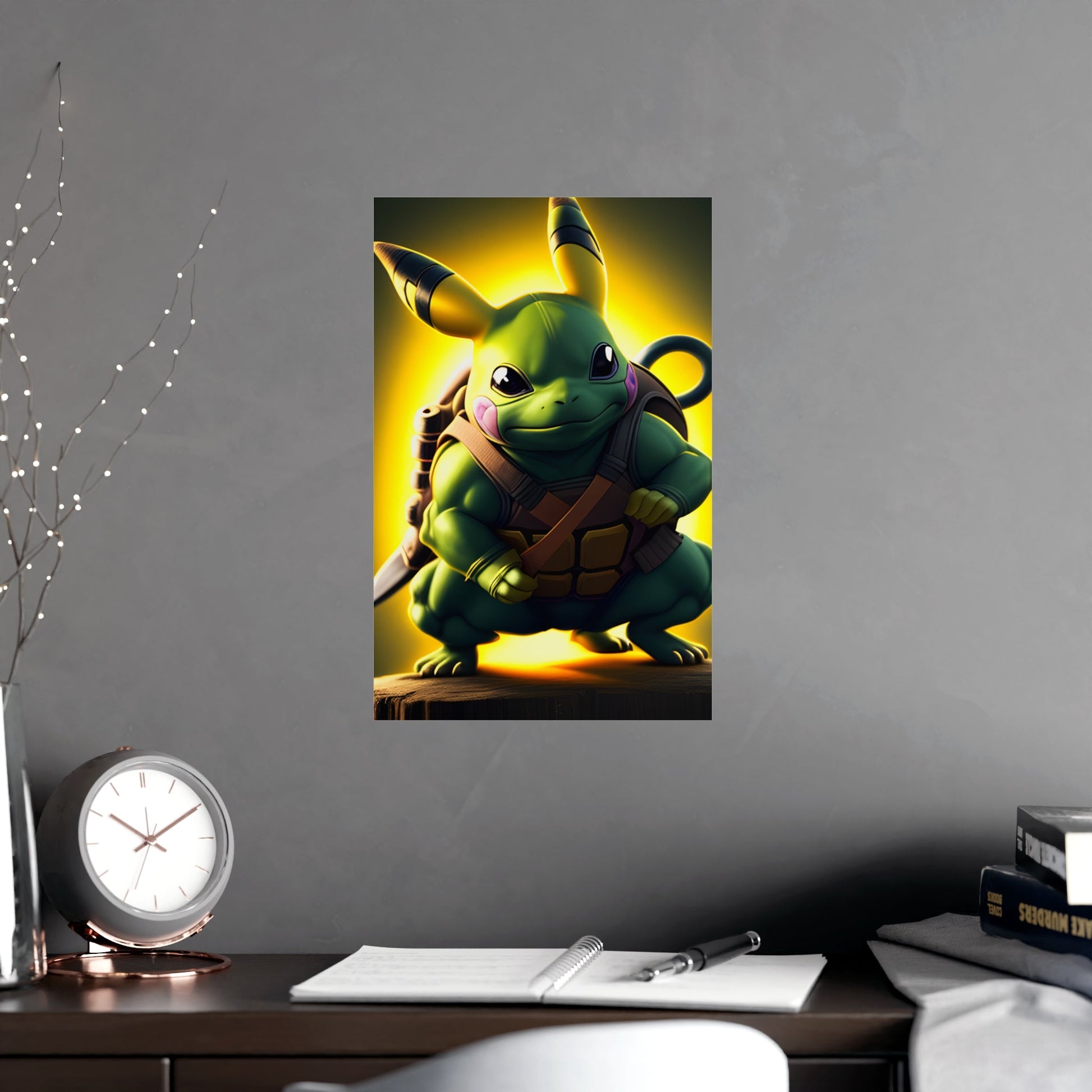 Ninjachu Poster - Pokestalgia LLC