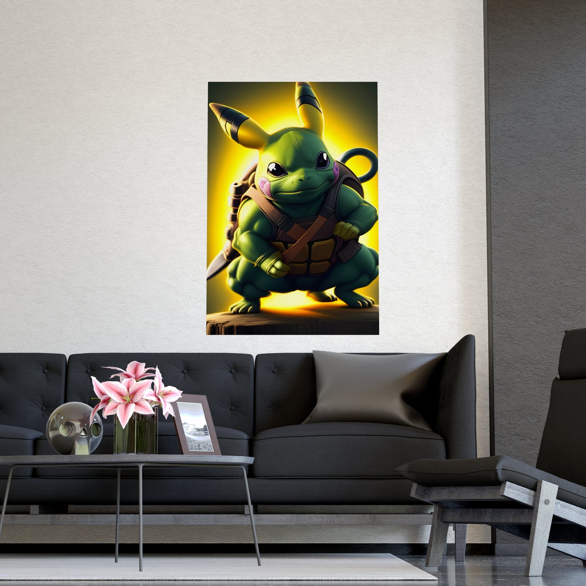 Ninjachu Poster - Pokestalgia LLC