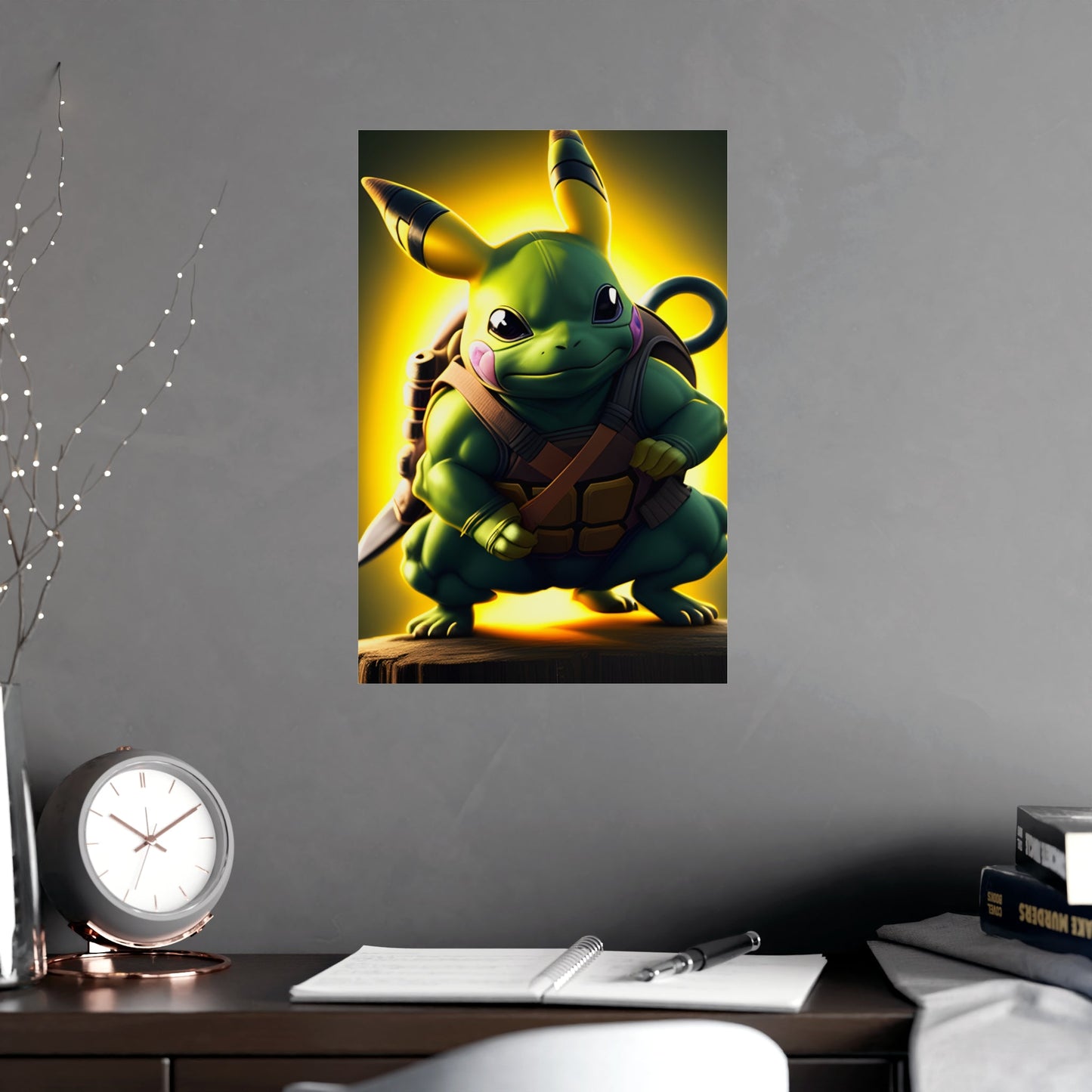 Ninjachu Poster - Pokestalgia LLC