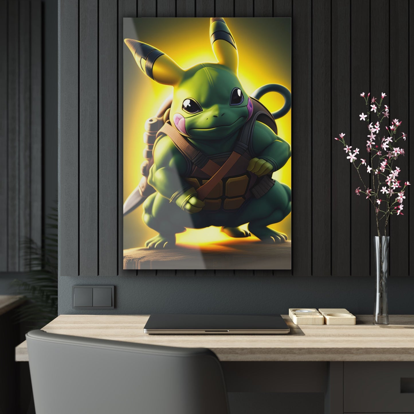 Ninjchu Acrylic Prints - Pokestalgia LLC