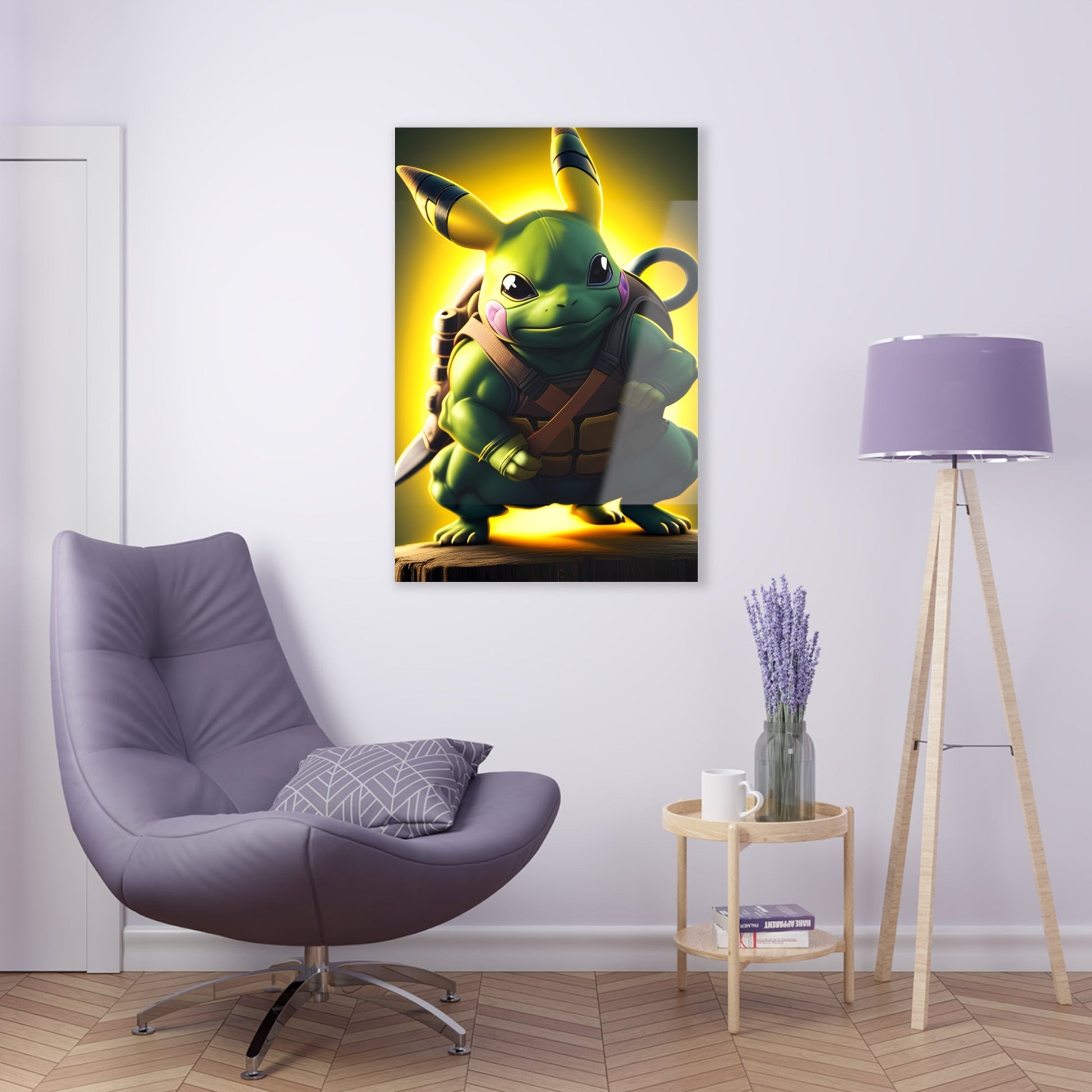 Ninjchu Acrylic Prints - Pokestalgia LLC