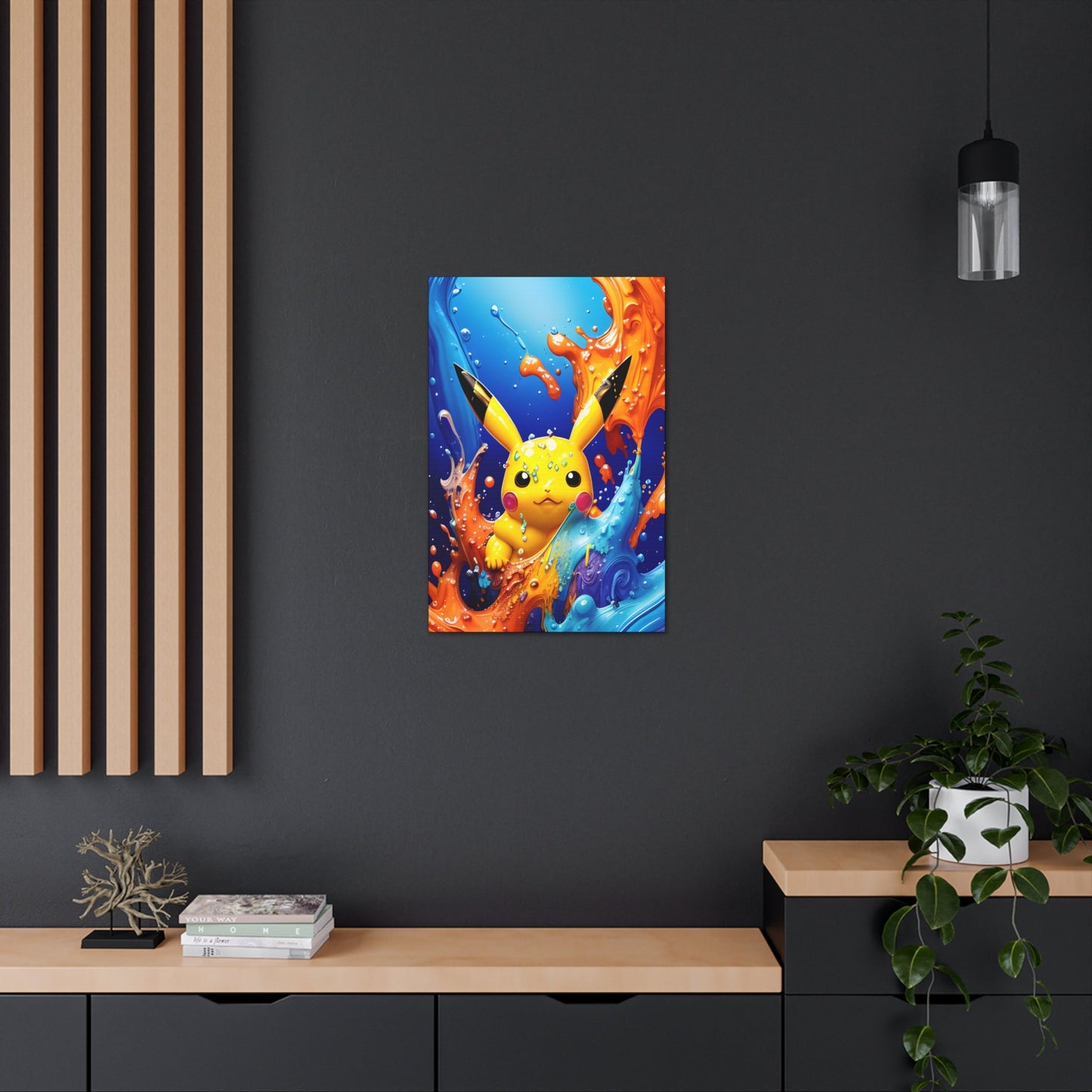 Opalescent Ocean Canvas - Pokestalgia LLC