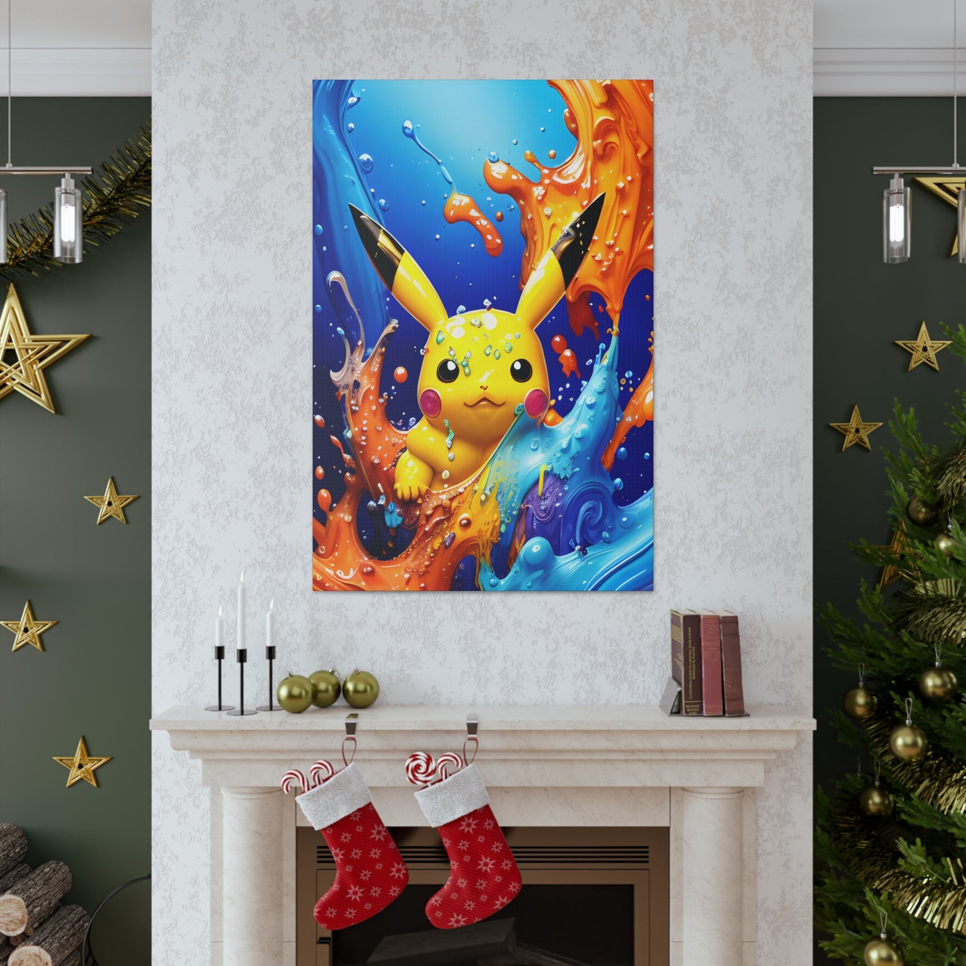 Opalescent Ocean Canvas - Pokestalgia LLC