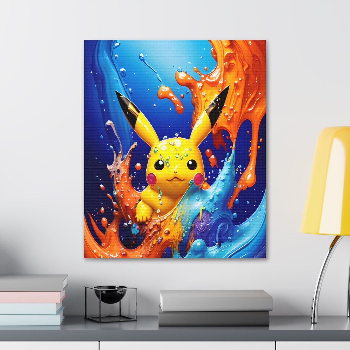 Opalescent Ocean Canvas - Pokestalgia LLC