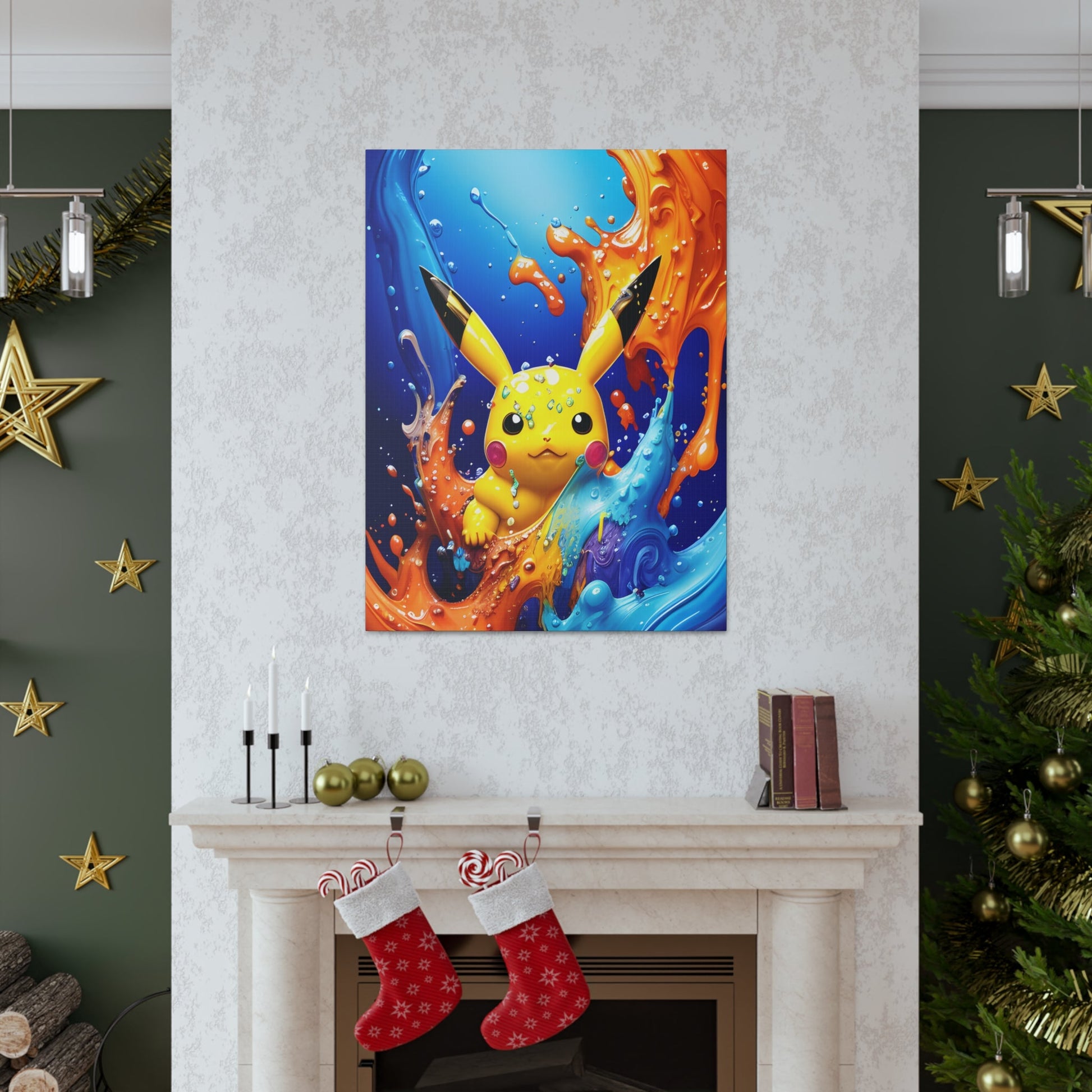 Opalescent Ocean Canvas - Pokestalgia LLC