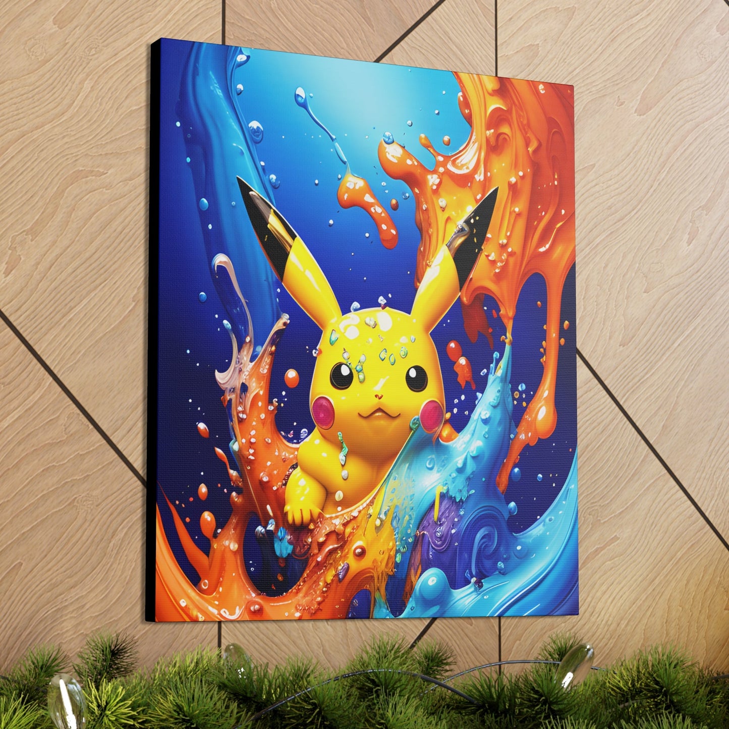 Opalescent Ocean Canvas - Pokestalgia LLC