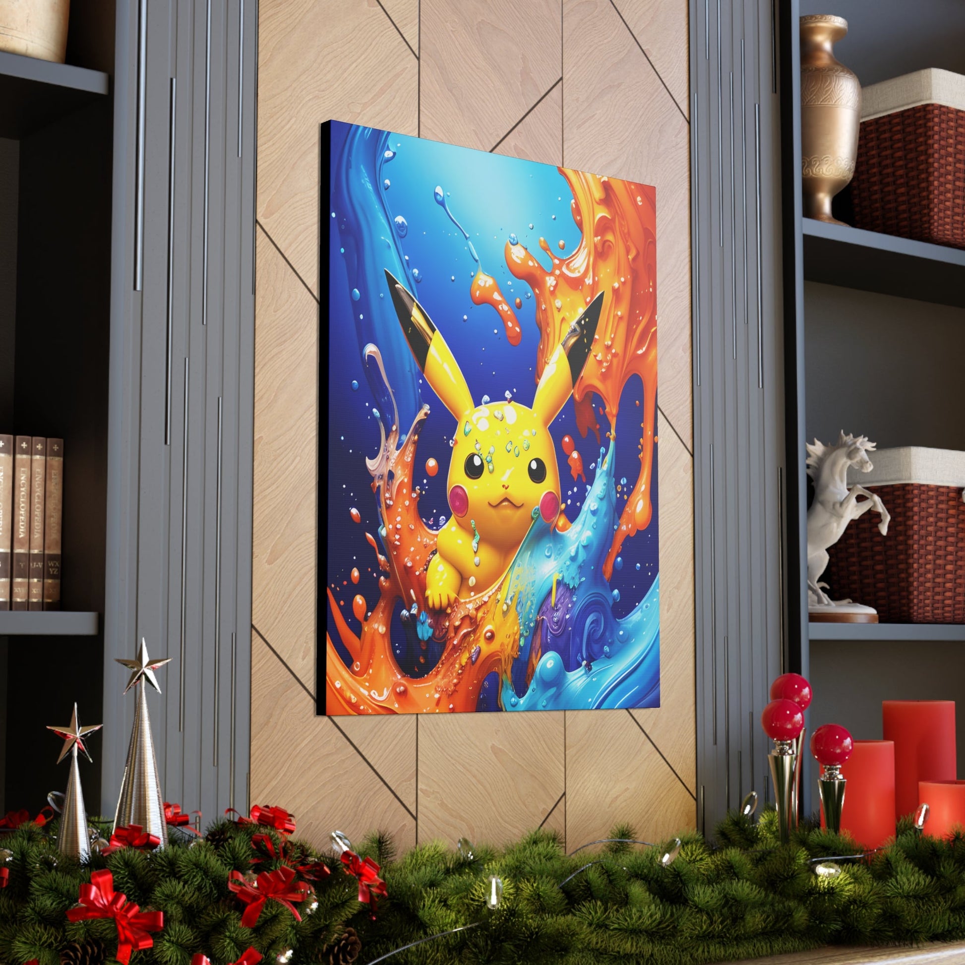 Opalescent Ocean Canvas - Pokestalgia LLC