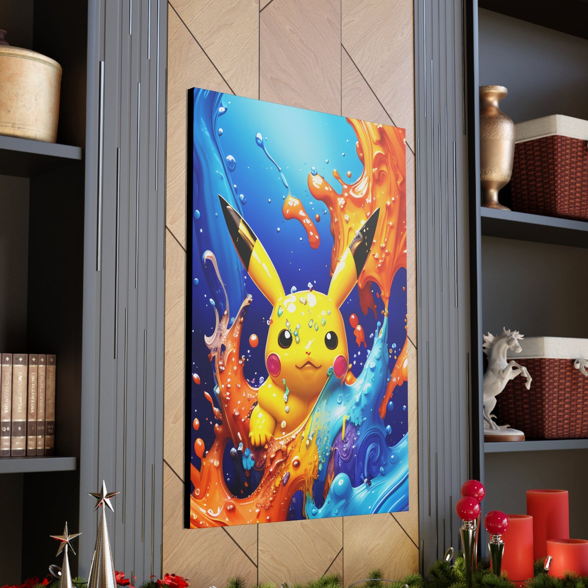 Opalescent Ocean Canvas - Pokestalgia LLC