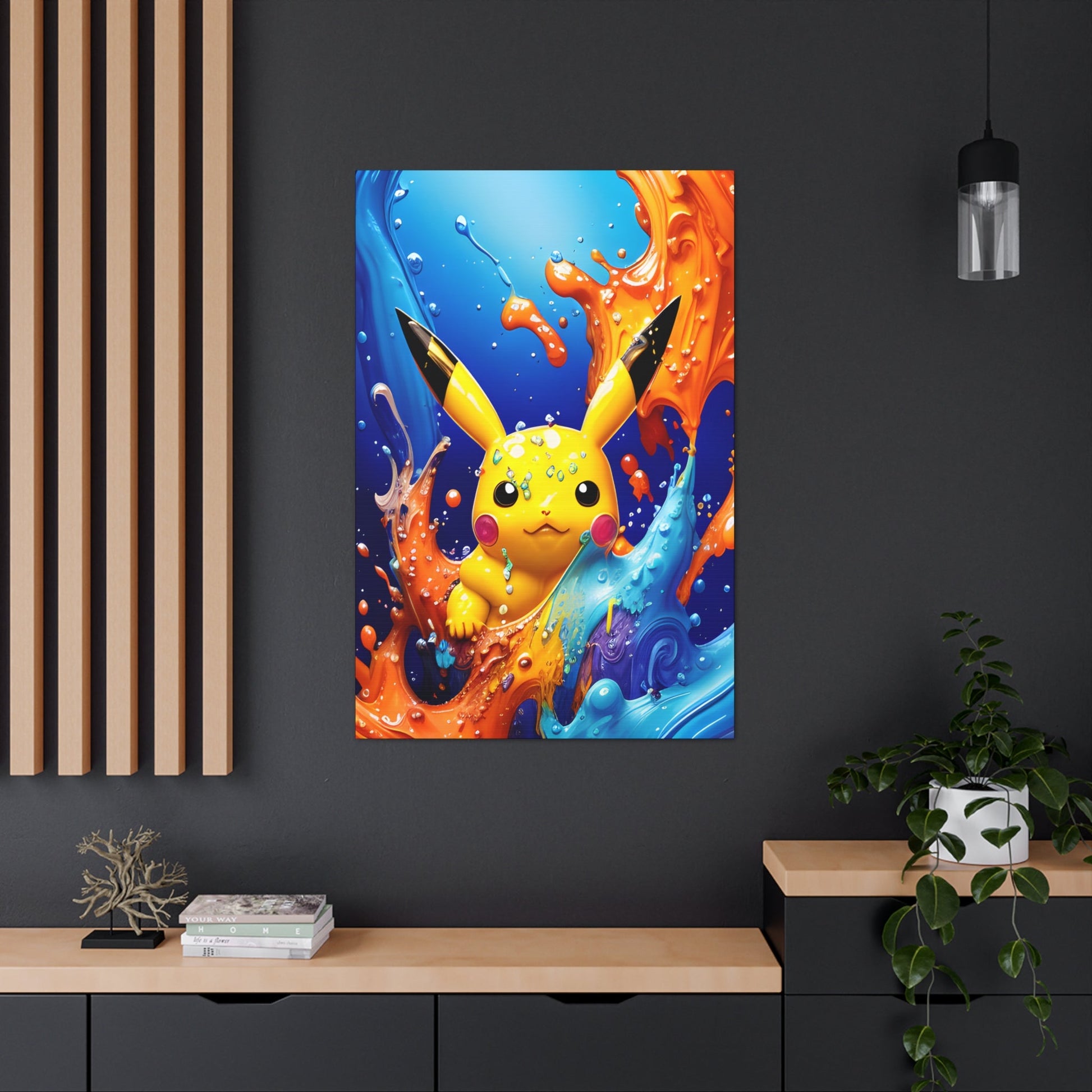 Opalescent Ocean Canvas - Pokestalgia LLC