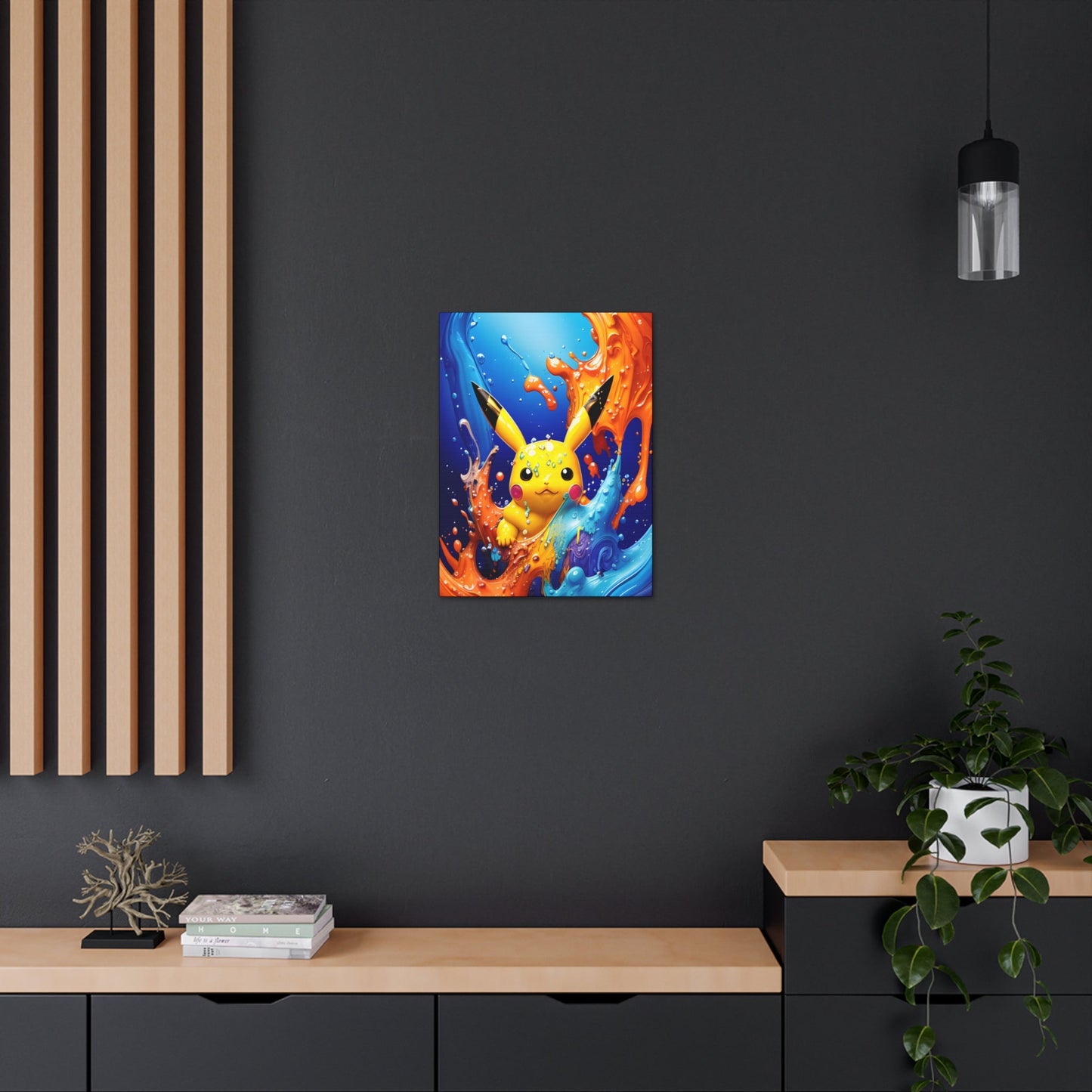 Opalescent Ocean Canvas - Pokestalgia LLC