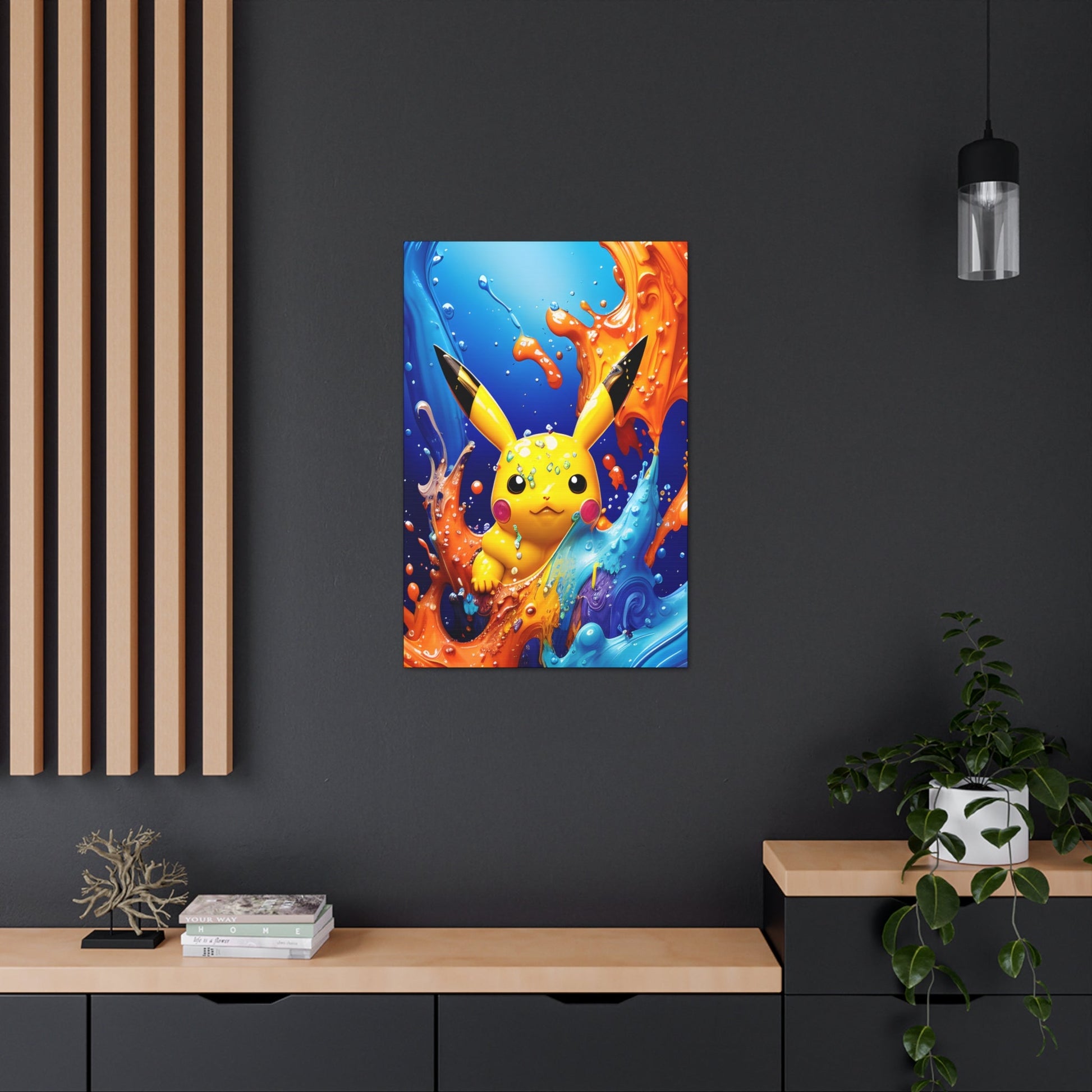 Opalescent Ocean Canvas - Pokestalgia LLC