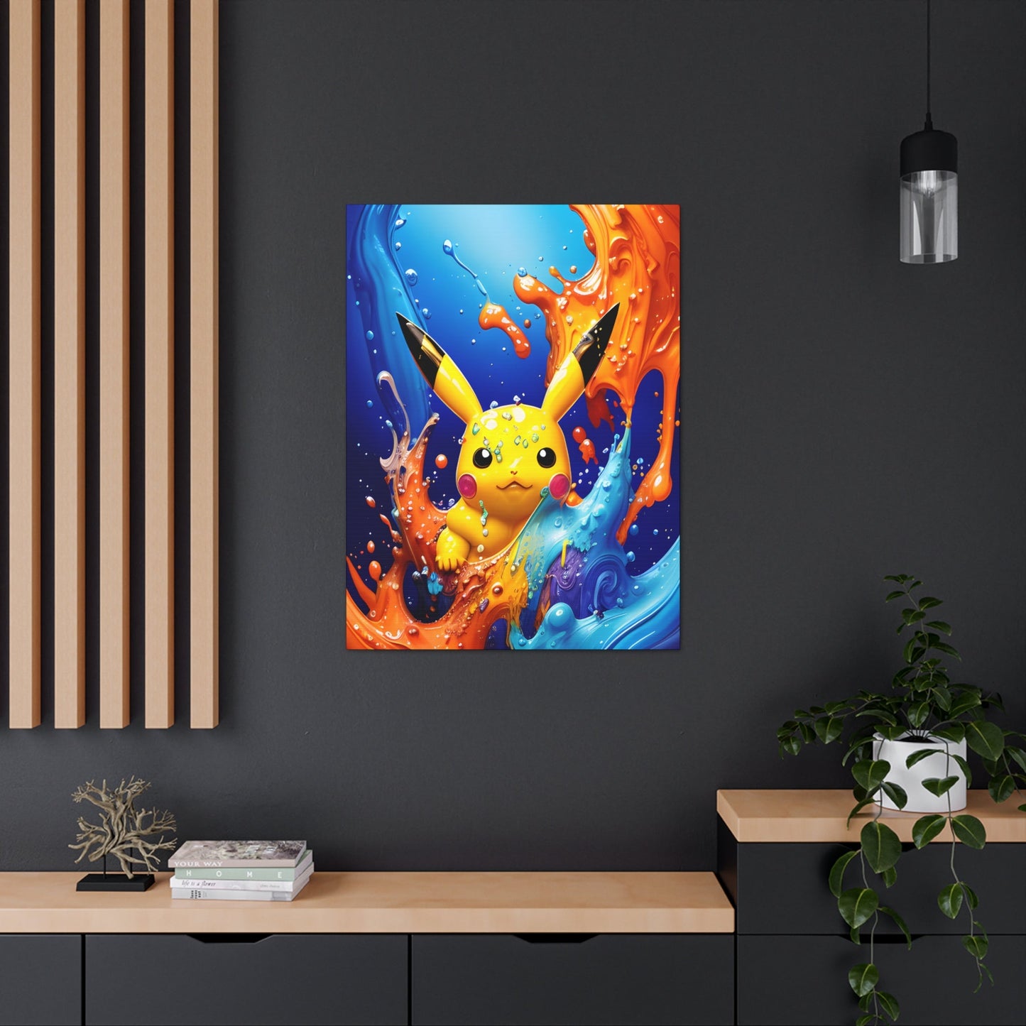 Opalescent Ocean Canvas - Pokestalgia LLC