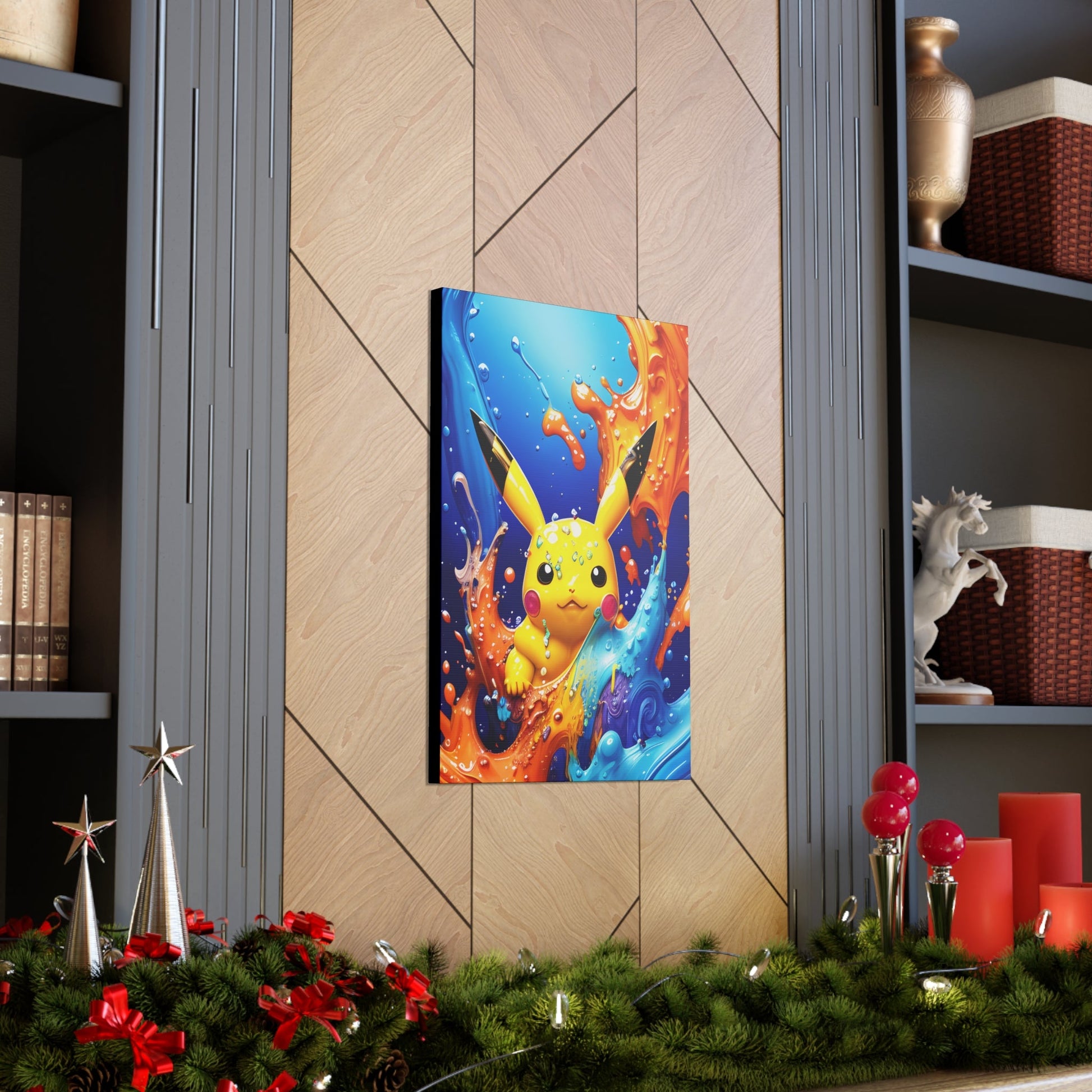 Opalescent Ocean Canvas - Pokestalgia LLC