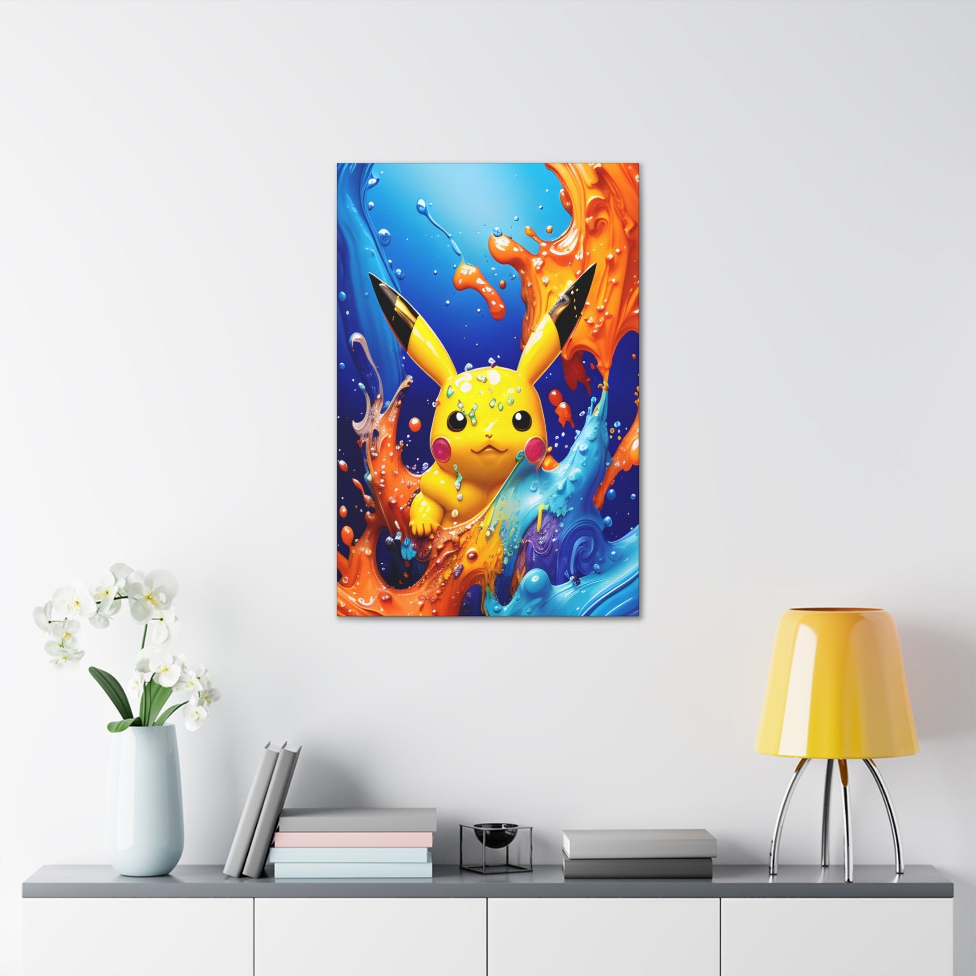 Opalescent Ocean Canvas - Pokestalgia LLC