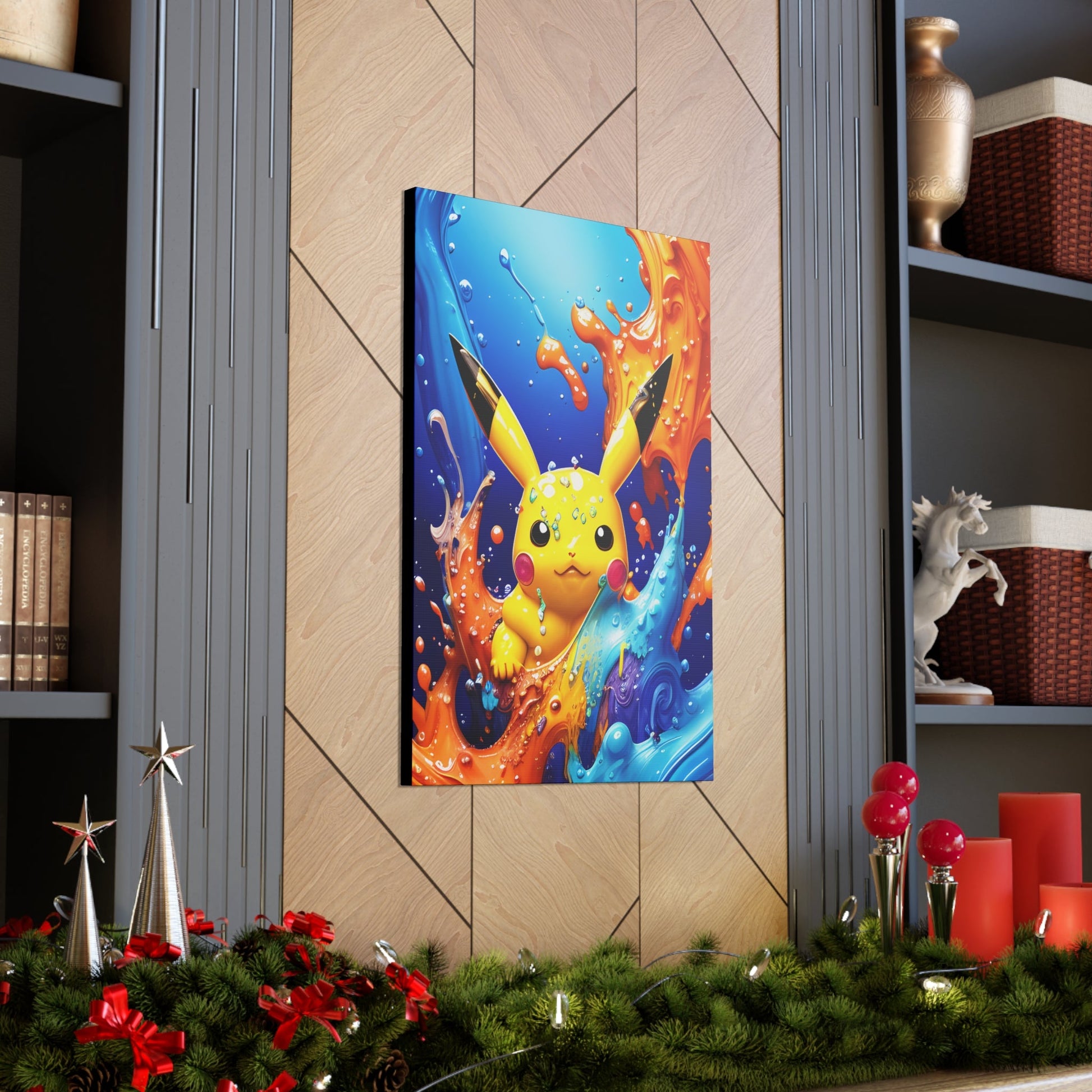 Opalescent Ocean Canvas - Pokestalgia LLC