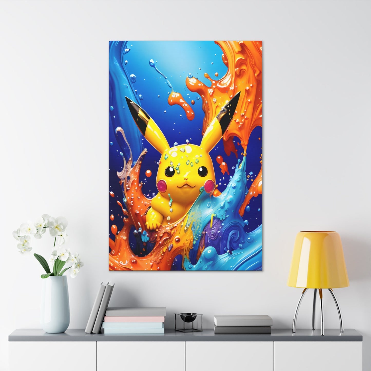 Opalescent Ocean Canvas - Pokestalgia LLC