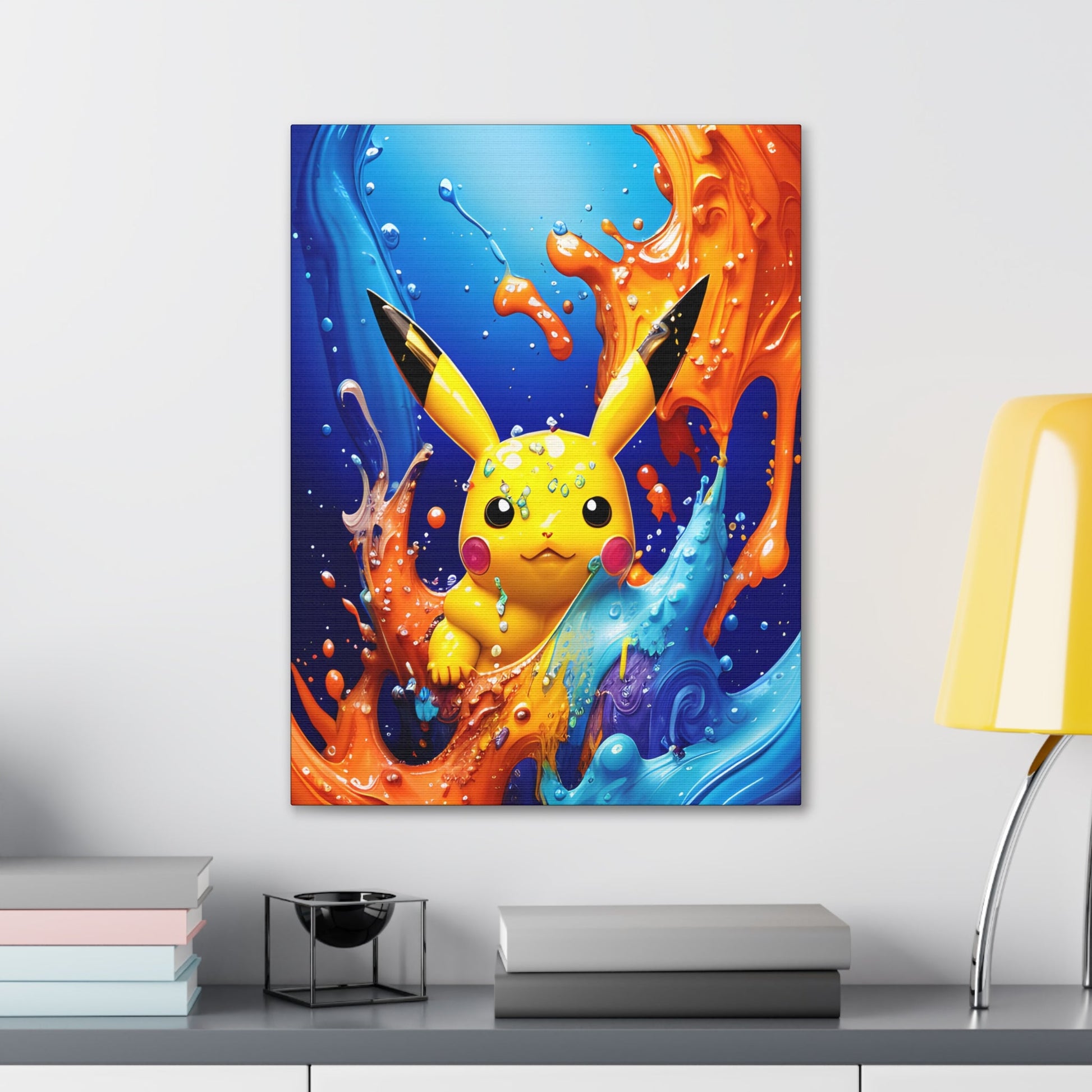 Opalescent Ocean Canvas - Pokestalgia LLC