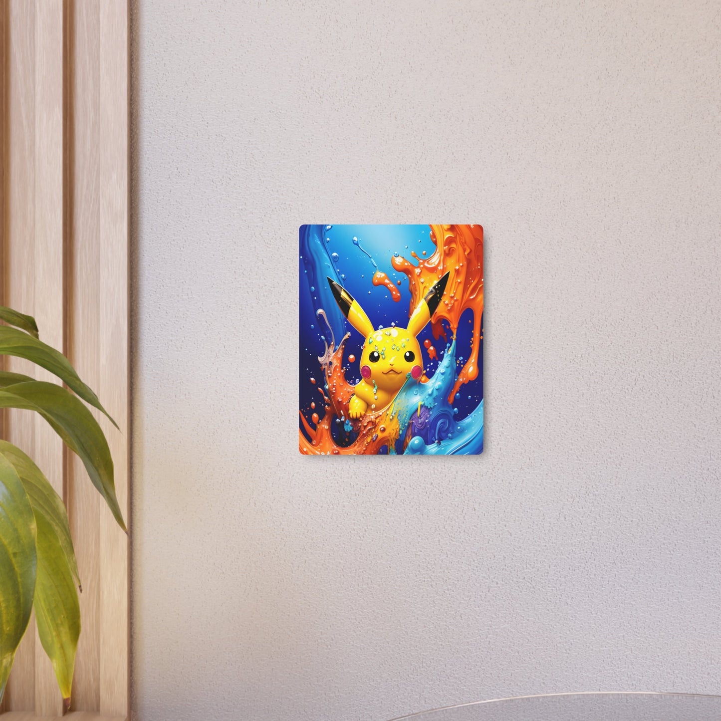 Opalescent Ocean Metal Art Sign - Pokestalgia LLC