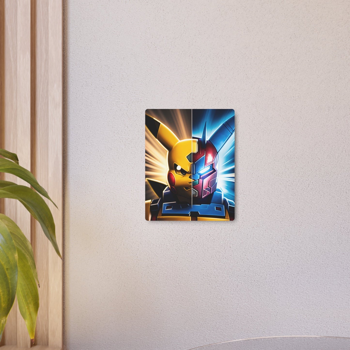 Optimus Chu Metal Art Sign - Pokestalgia LLC