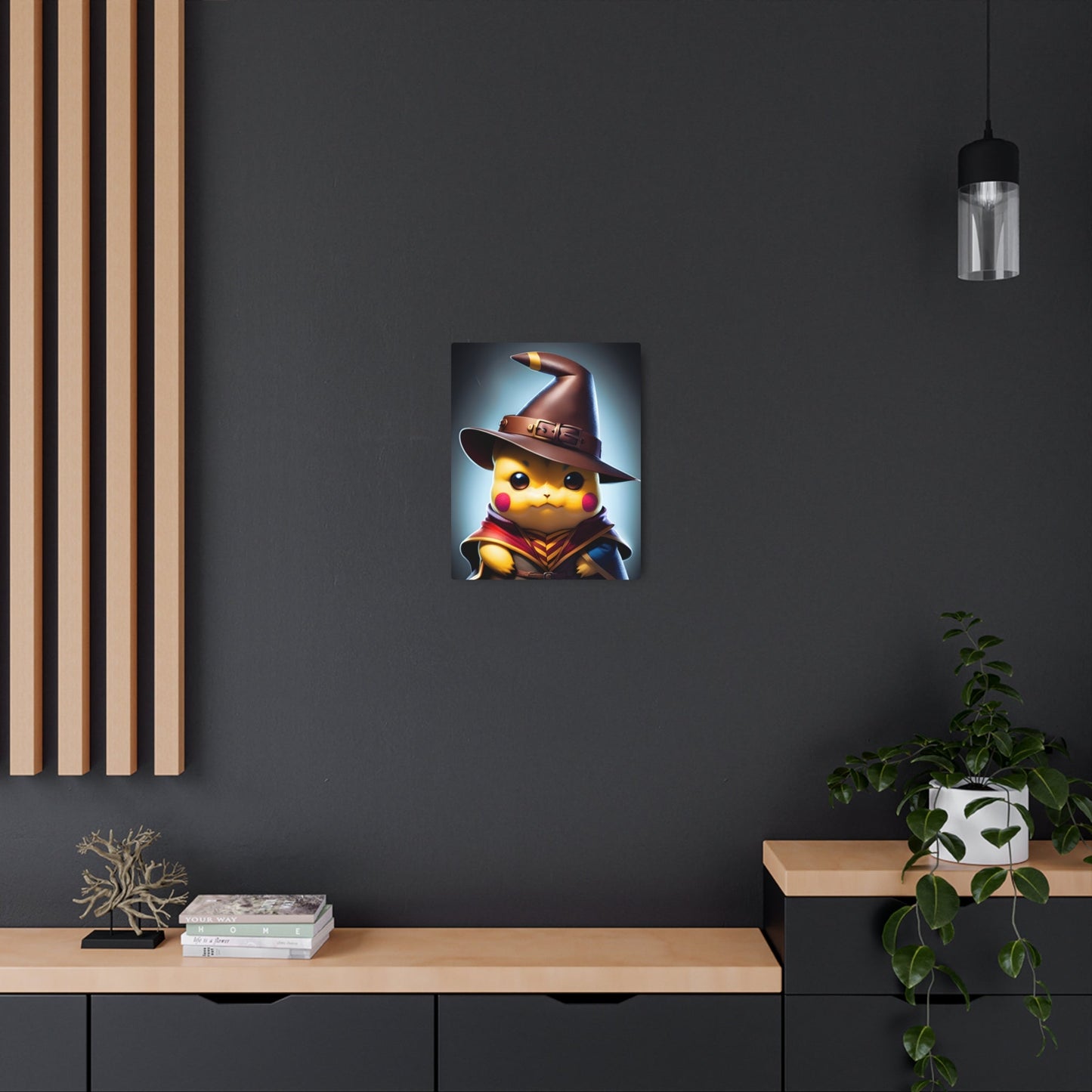 Pottchu Metal Art Sign - Pokestalgia LLC