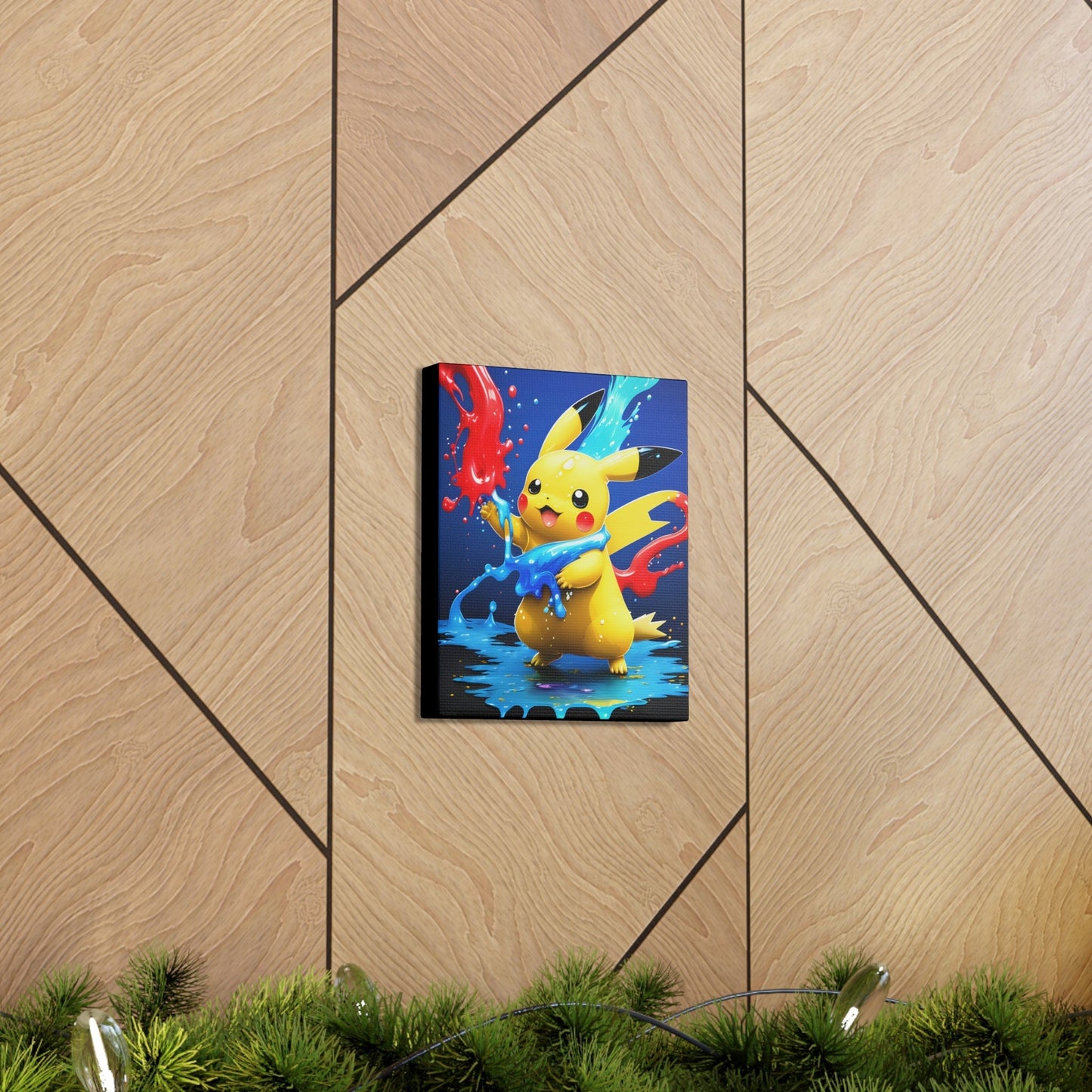 Prismatic Deluge Canvas - Pokestalgia LLC