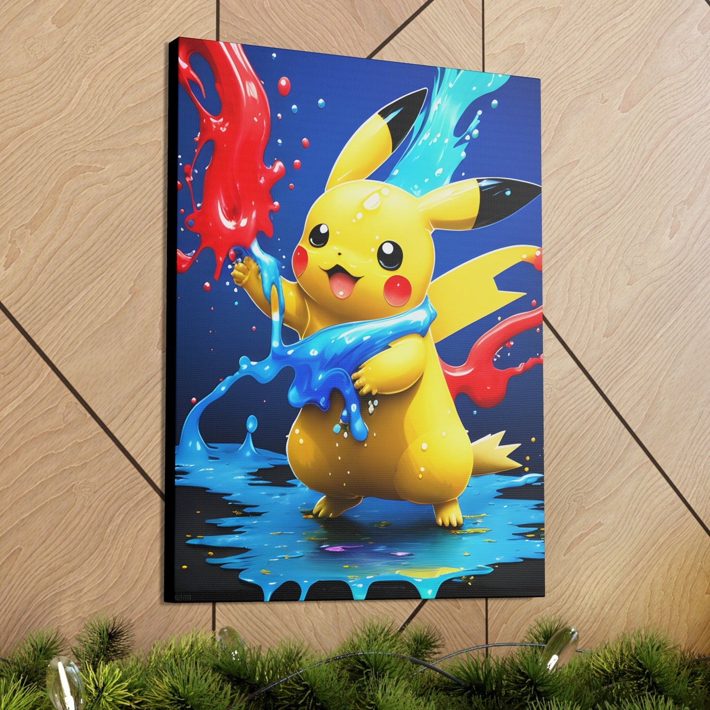 Prismatic Deluge Canvas - Pokestalgia LLC