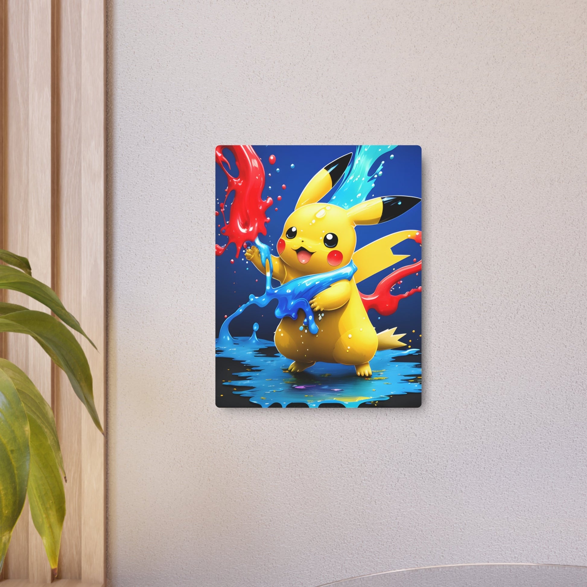 Prismatic Deluge Metal Art Sign - Pokestalgia LLC