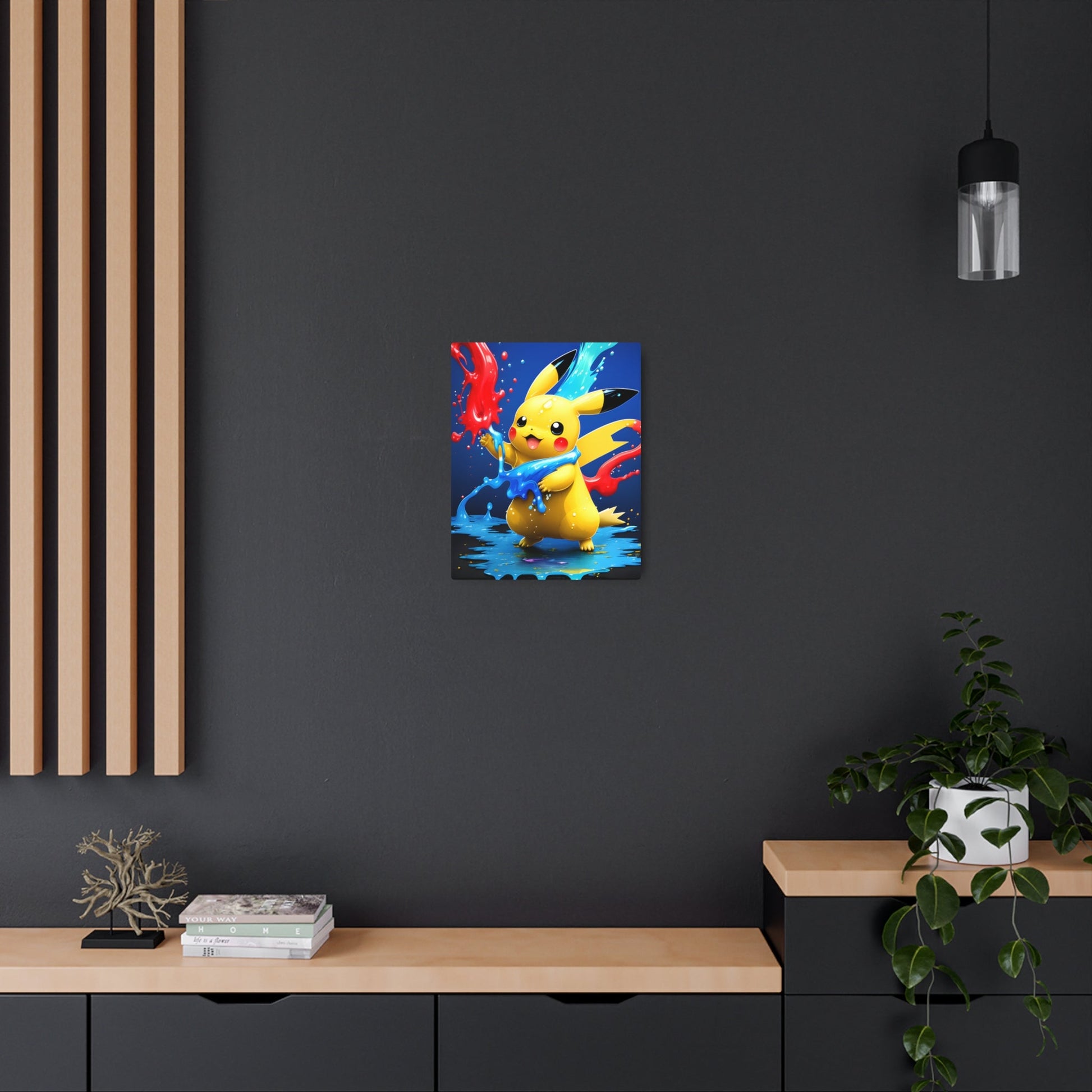 Prismatic Deluge Metal Art Sign - Pokestalgia LLC