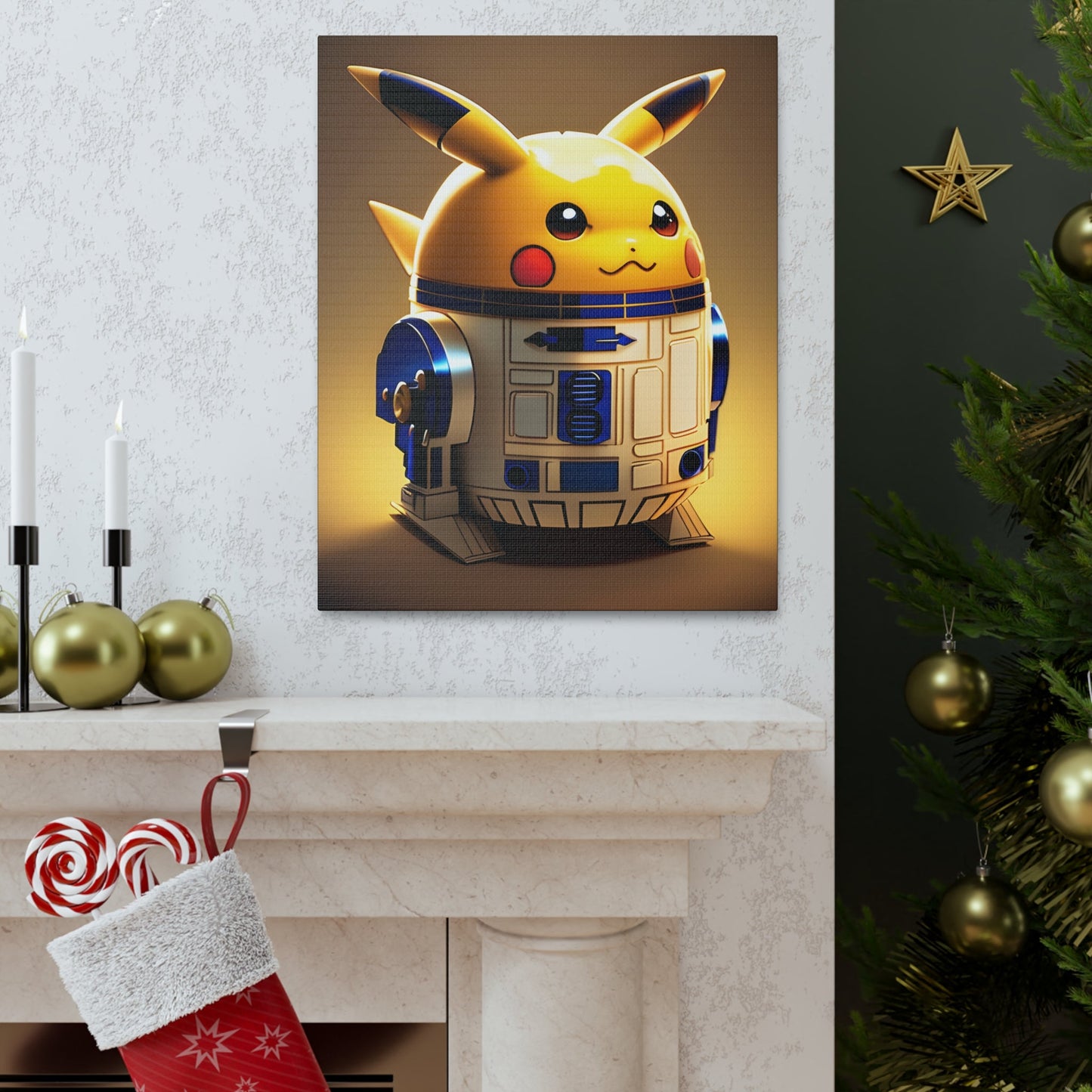 R2DChu Canvas - Pokestalgia LLC