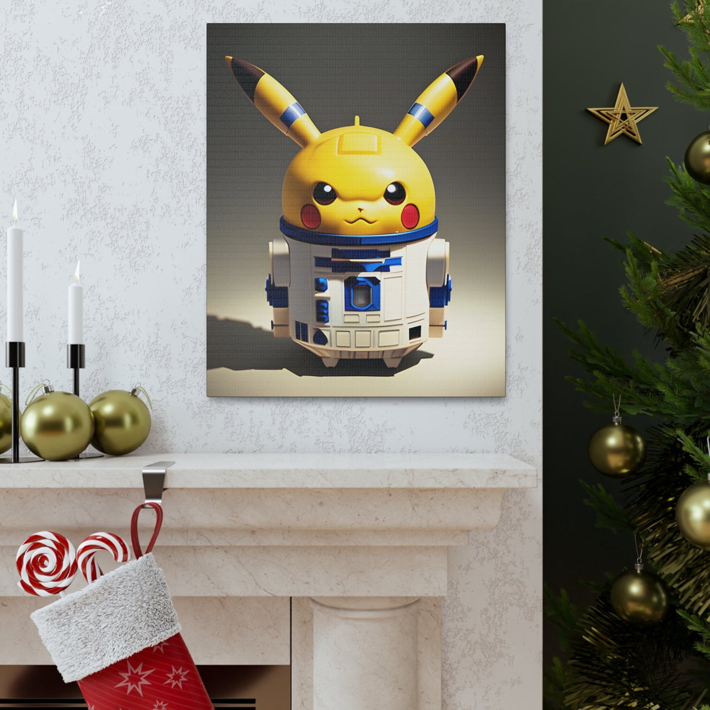 R2DChu Canvas - Pokestalgia LLC