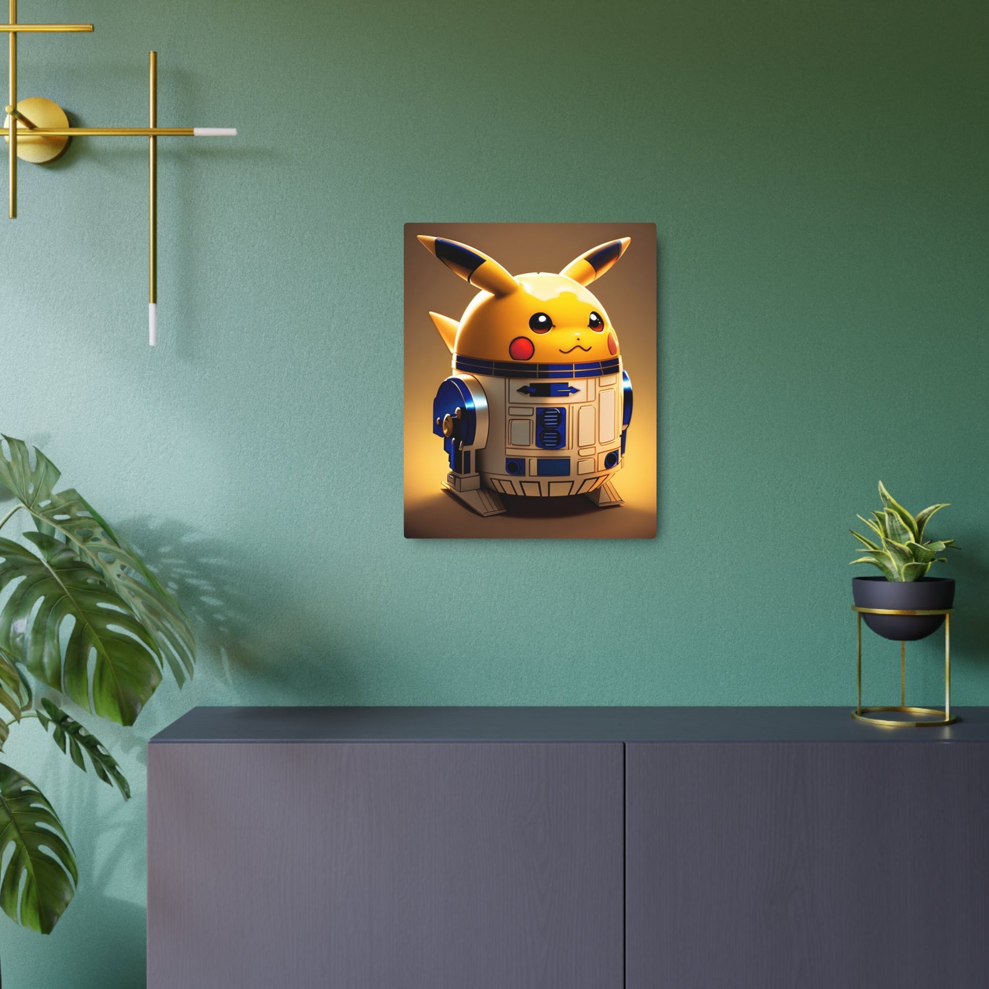 R2DChu Metal Art Sign - Pokestalgia LLC