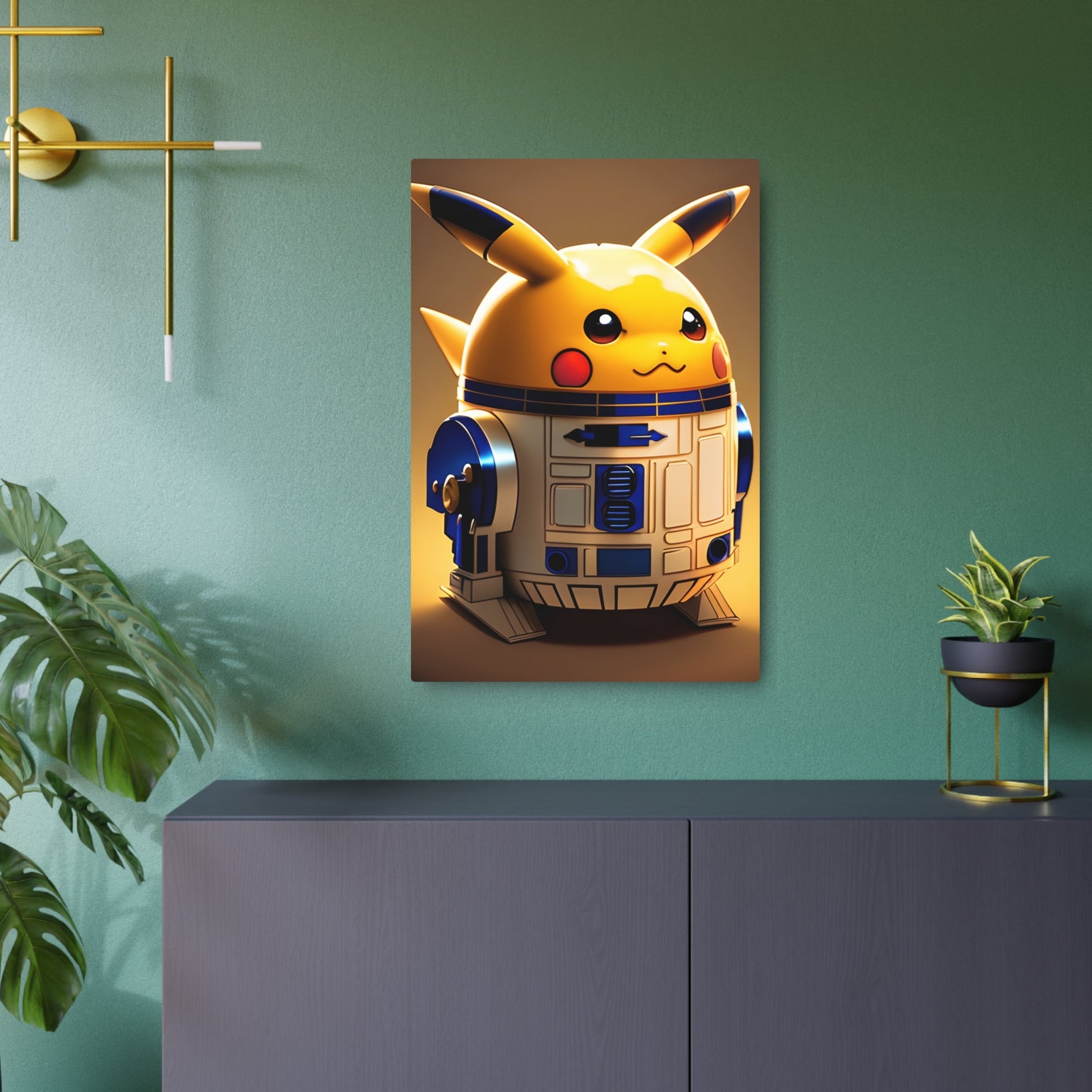 R2DChu Metal Art Sign - Pokestalgia LLC