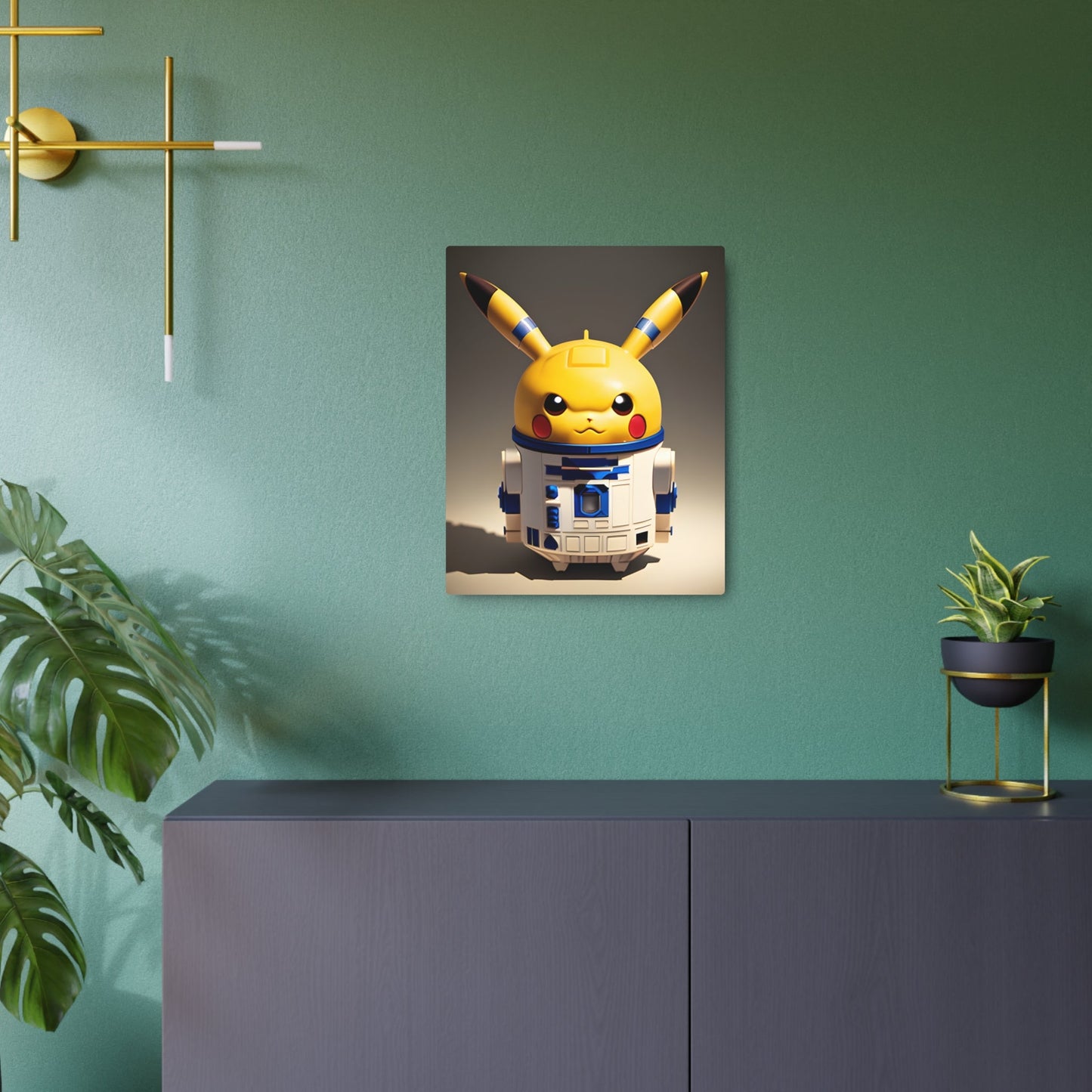 R2DChu Metal Art Sign - Pokestalgia LLC