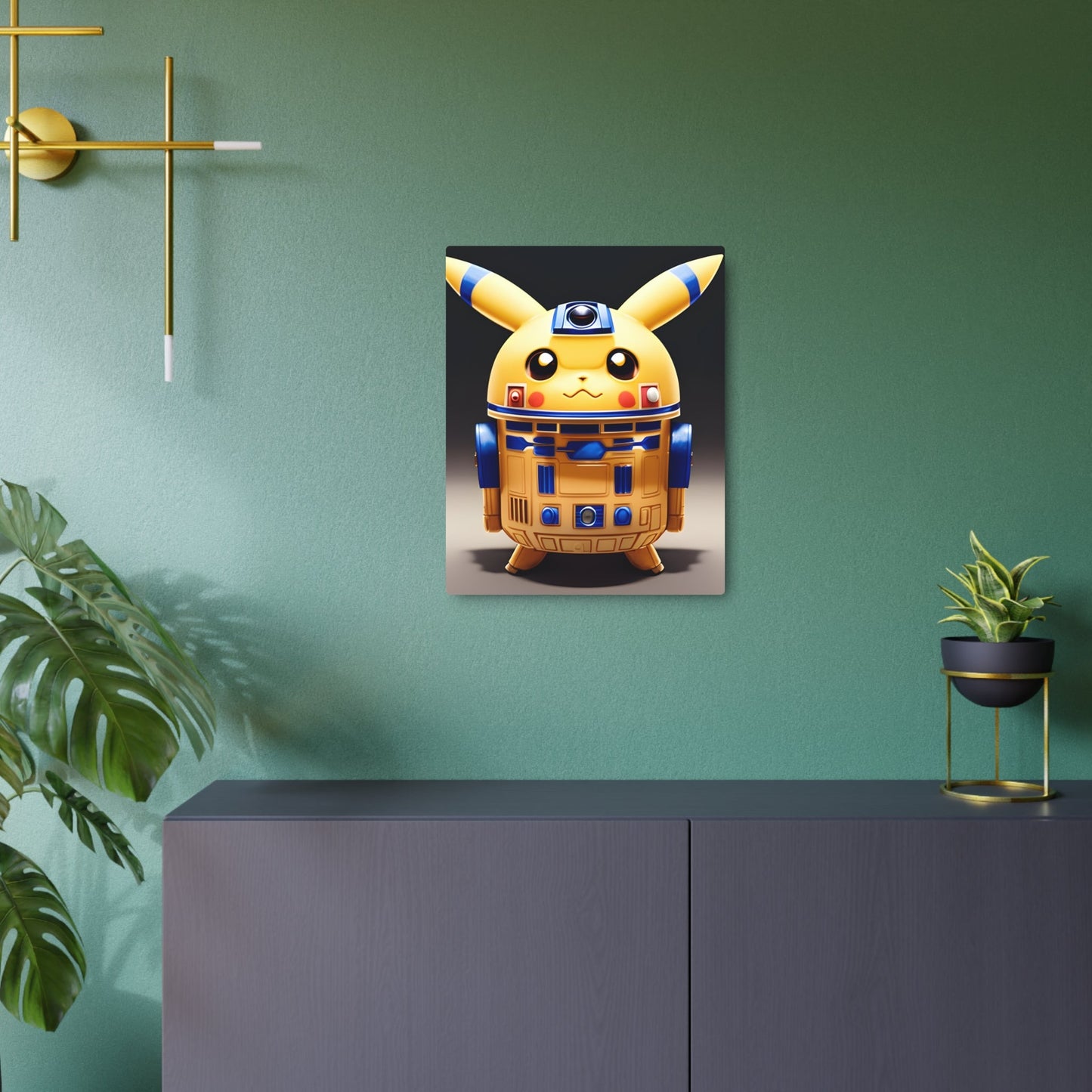 R2Dchu Metal Art Sign - Pokestalgia LLC